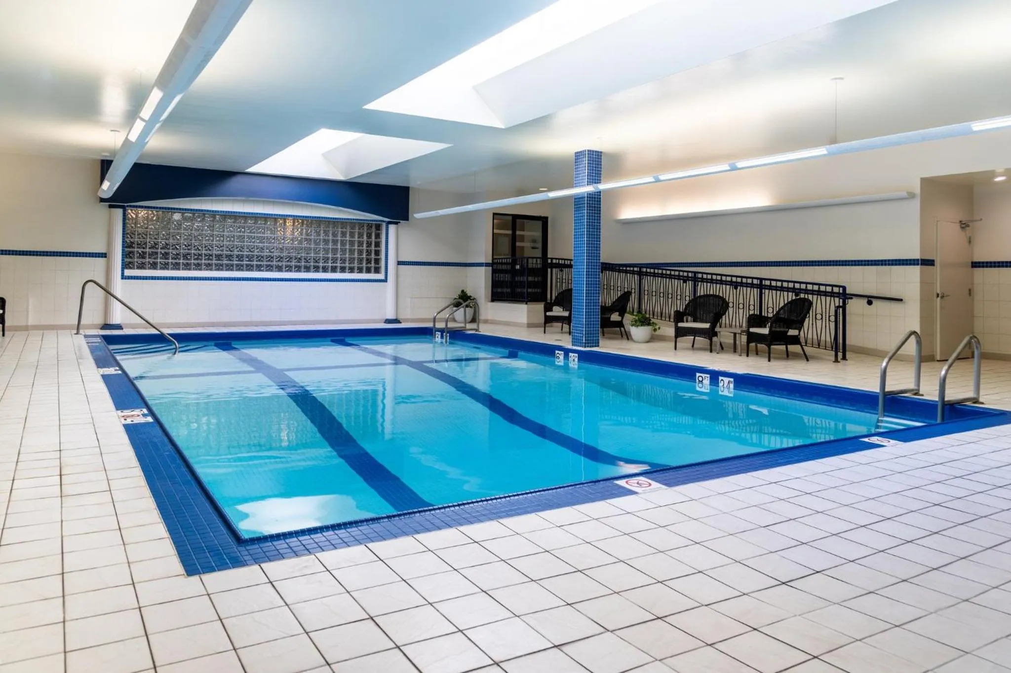Swimming pool in Crowne Plaza Fredericton Lord Beaverbrook by IHG