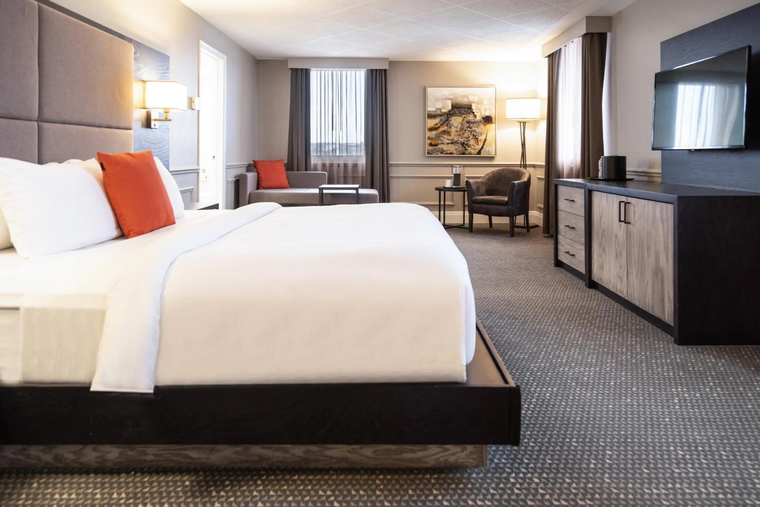 Photo of the whole room, Bed in Crowne Plaza Fredericton Lord Beaverbrook by IHG