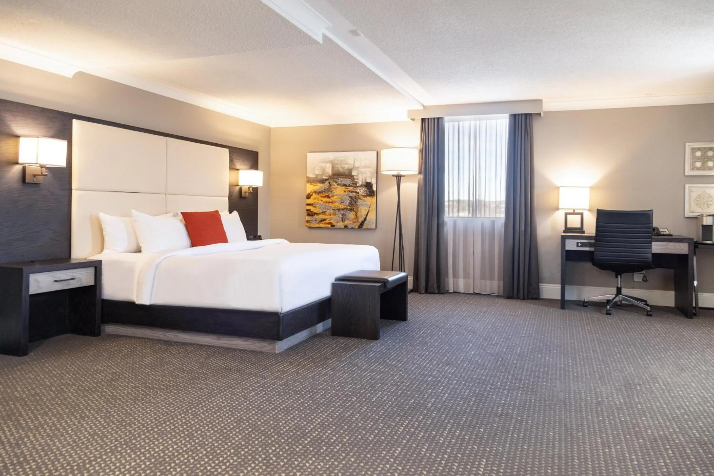 Photo of the whole room, Bed in Crowne Plaza Fredericton Lord Beaverbrook by IHG
