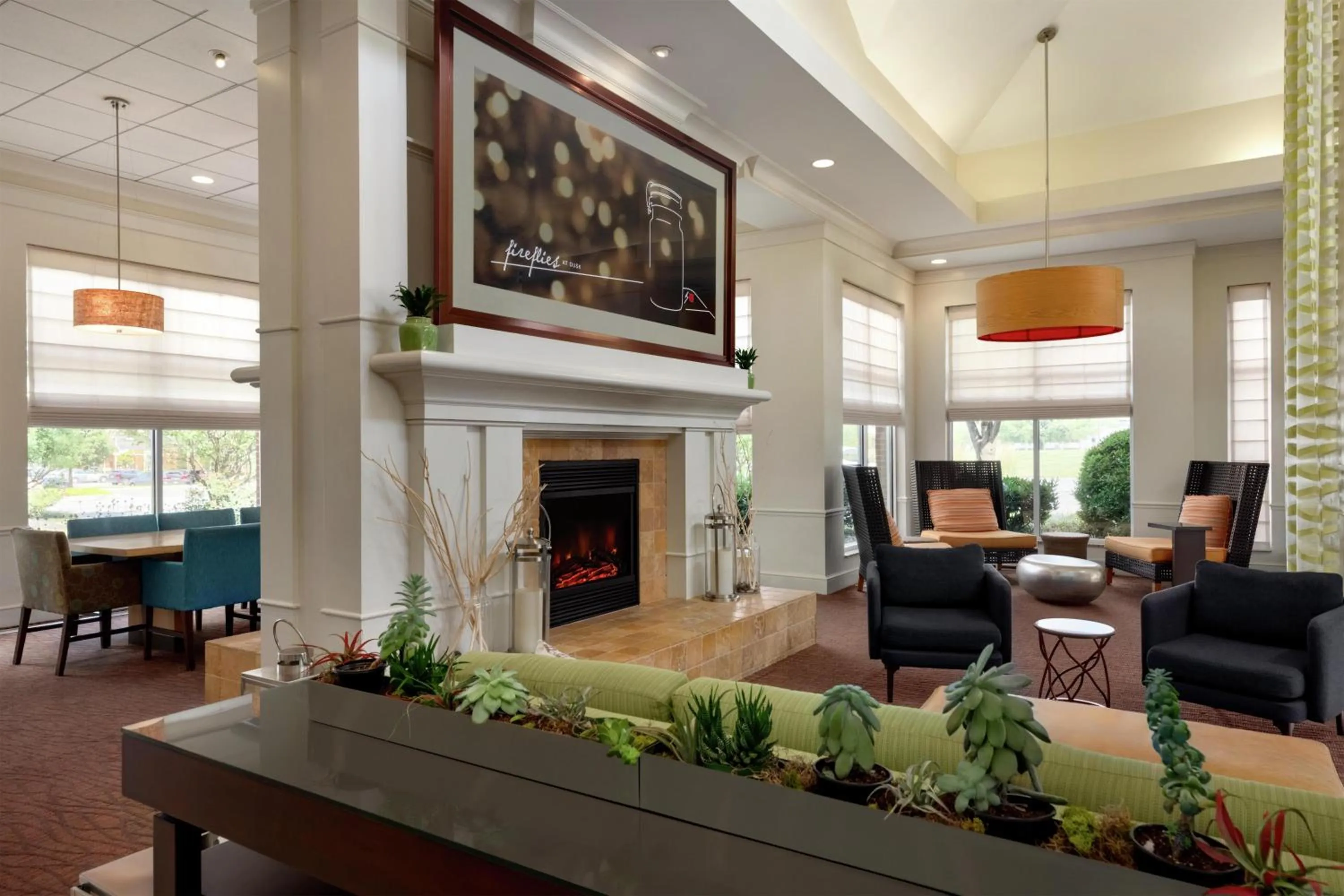 Lobby or reception in Hilton Garden Inn Harrisburg East