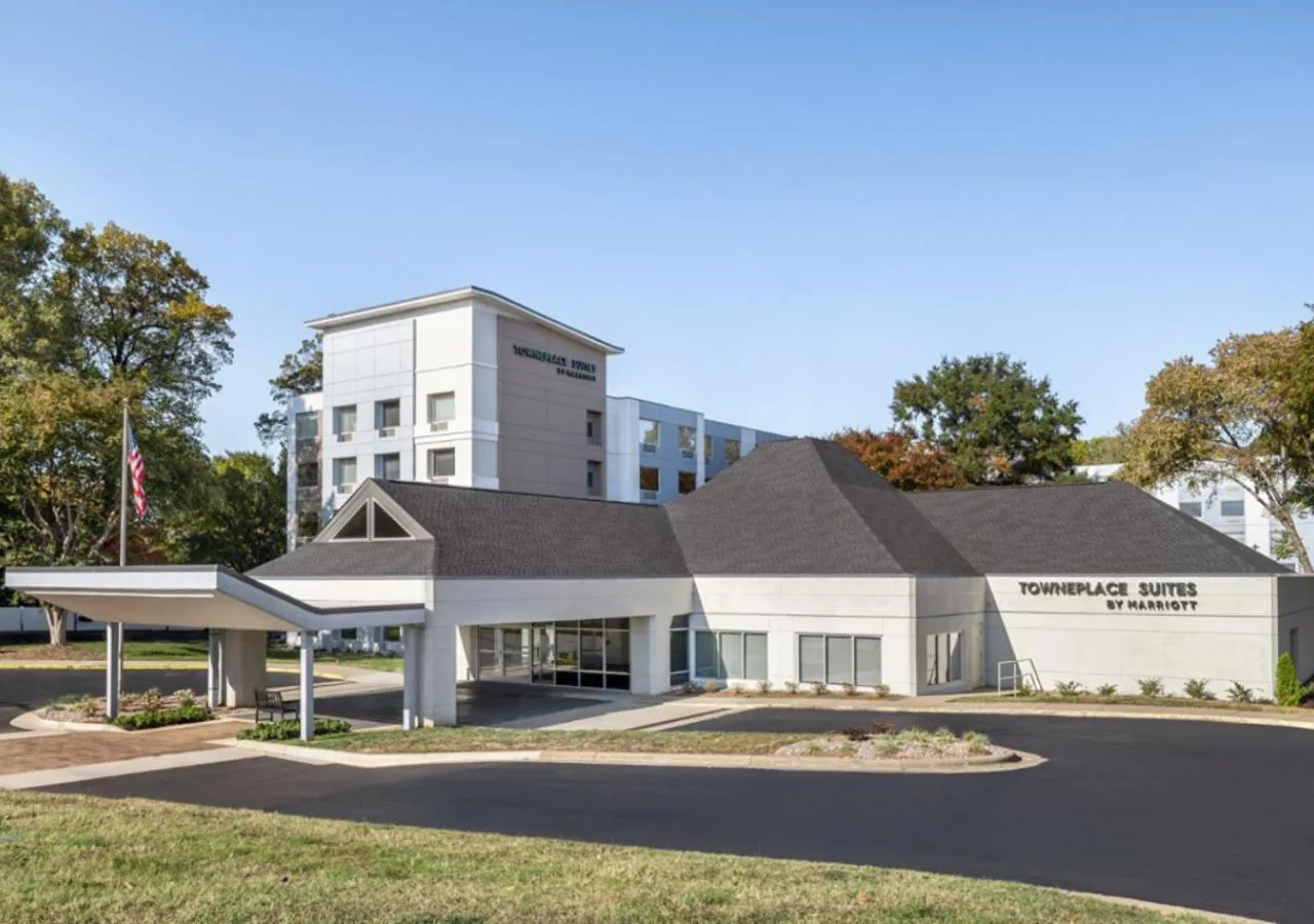 Property building in TownePlace Suites by Marriott Charlotte LoSo Airport
