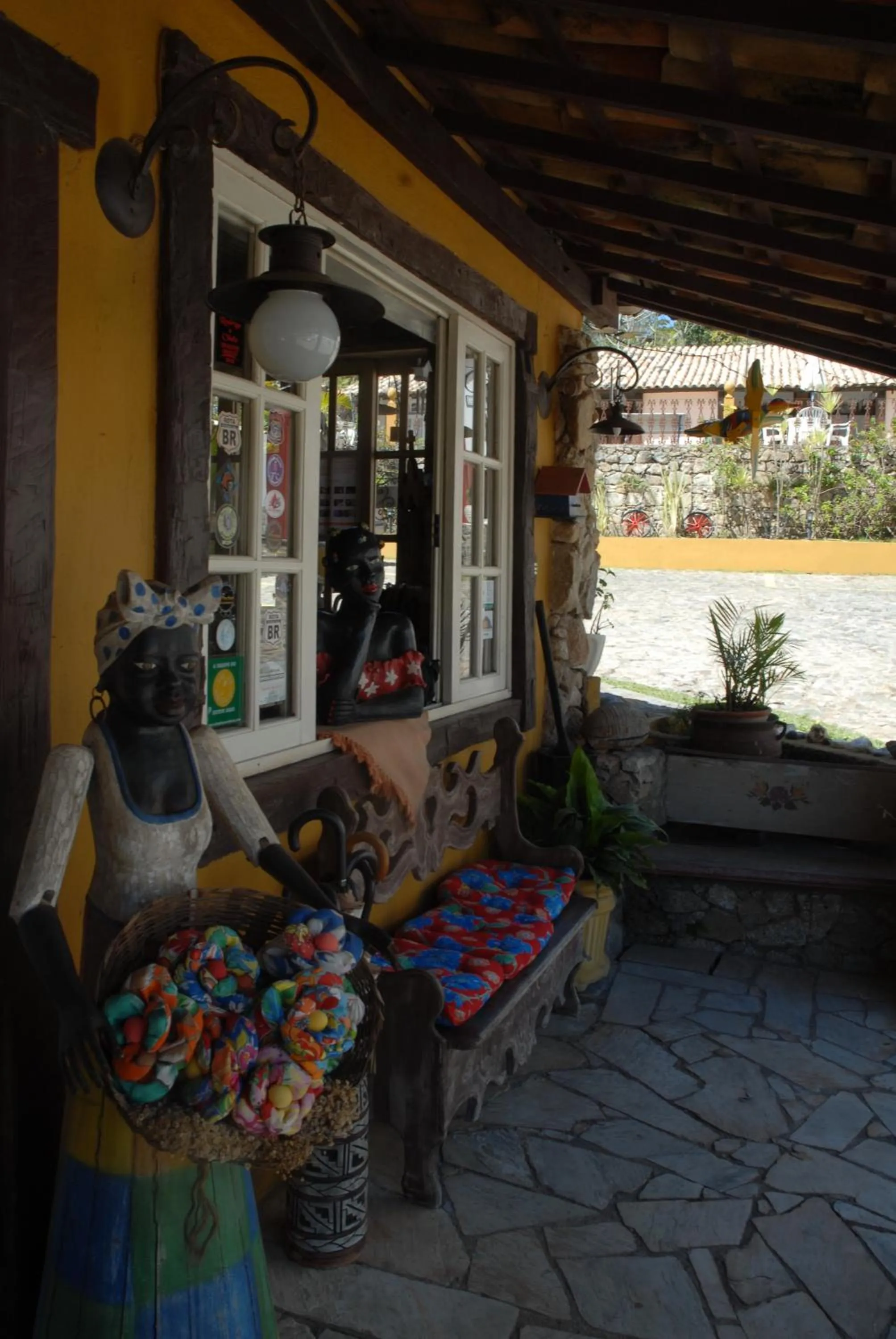 Decorative detail in Pousada Hospedaria da Villa