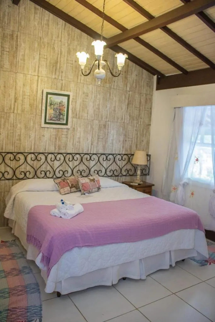 Bed in Pousada Hospedaria da Villa