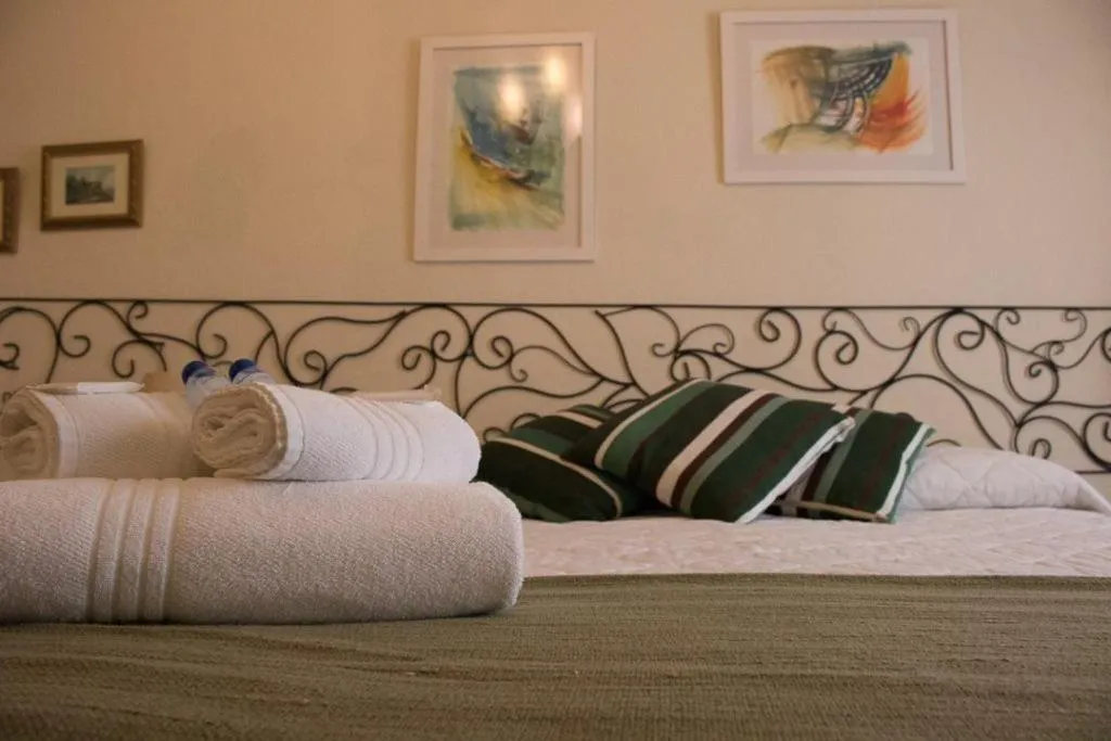 Bed in Pousada Hospedaria da Villa