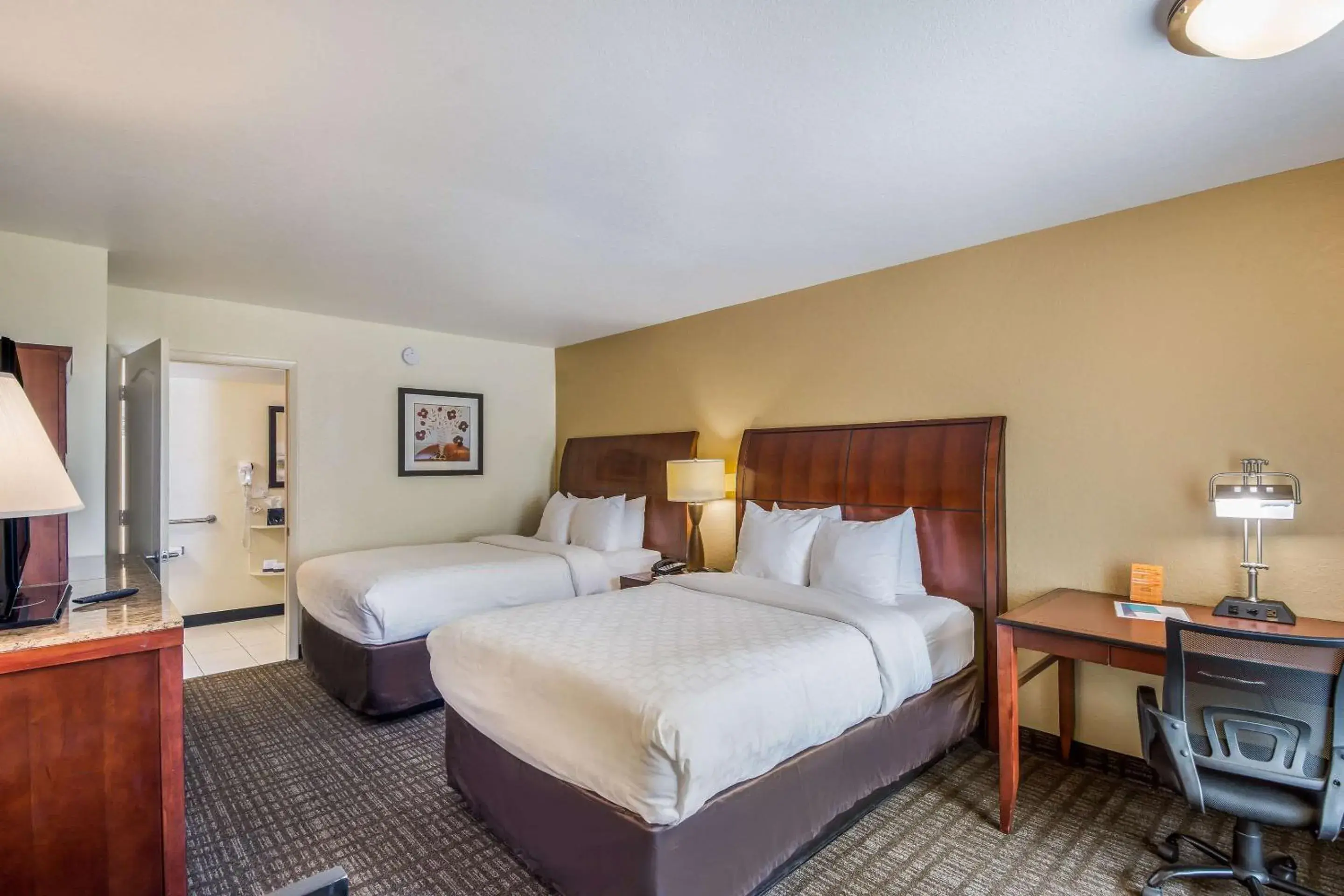 Double Room with Two Double Beds - Non Smoking in Clarion Inn & Suites Central Clearwater Beach Double Room with Two Double Beds - Non Smoking in Clarion Inn & Suites Central Clearwater Beach