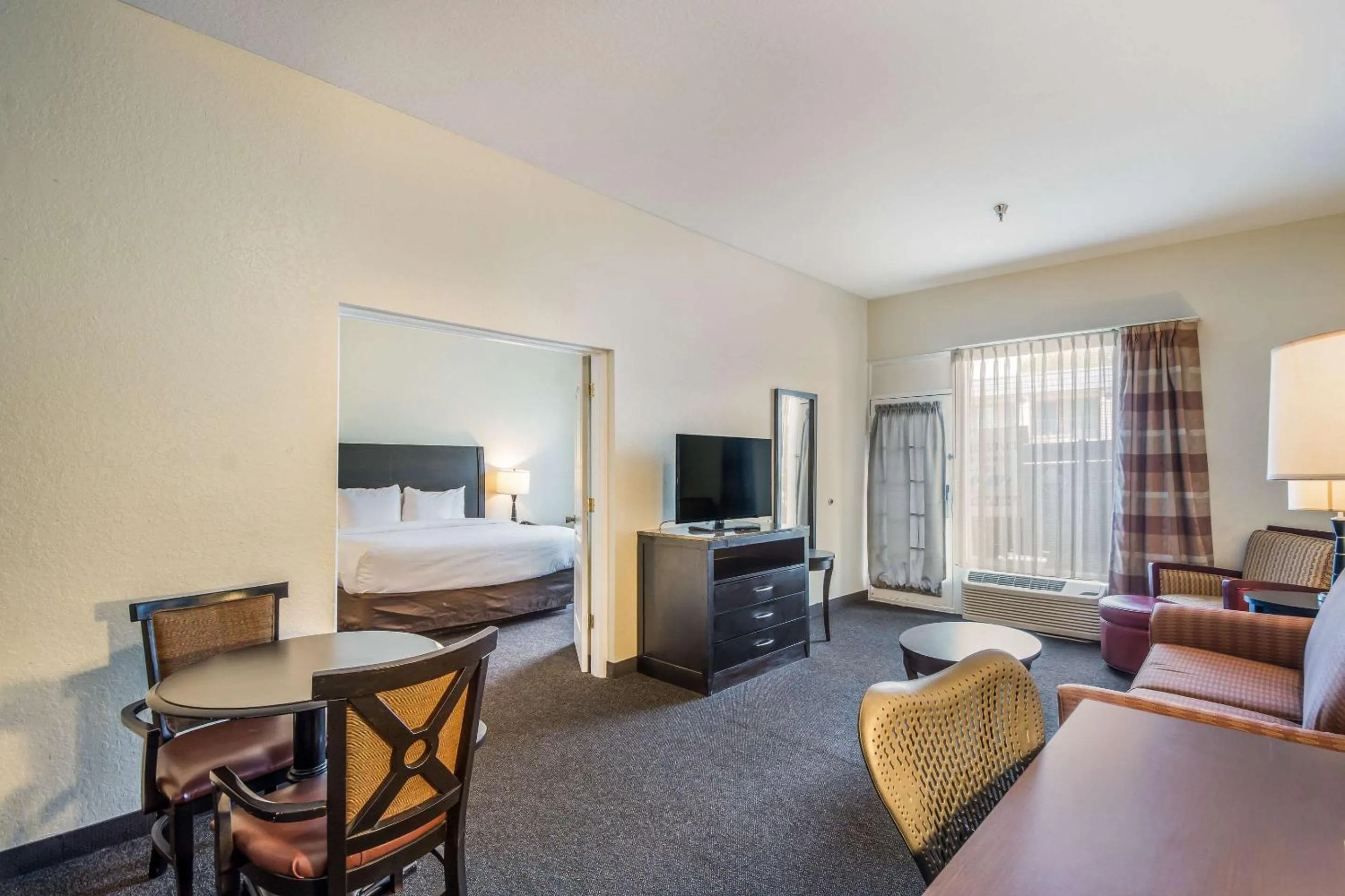 Photo of the whole room, Bed in Clarion Inn & Suites Central Clearwater Beach