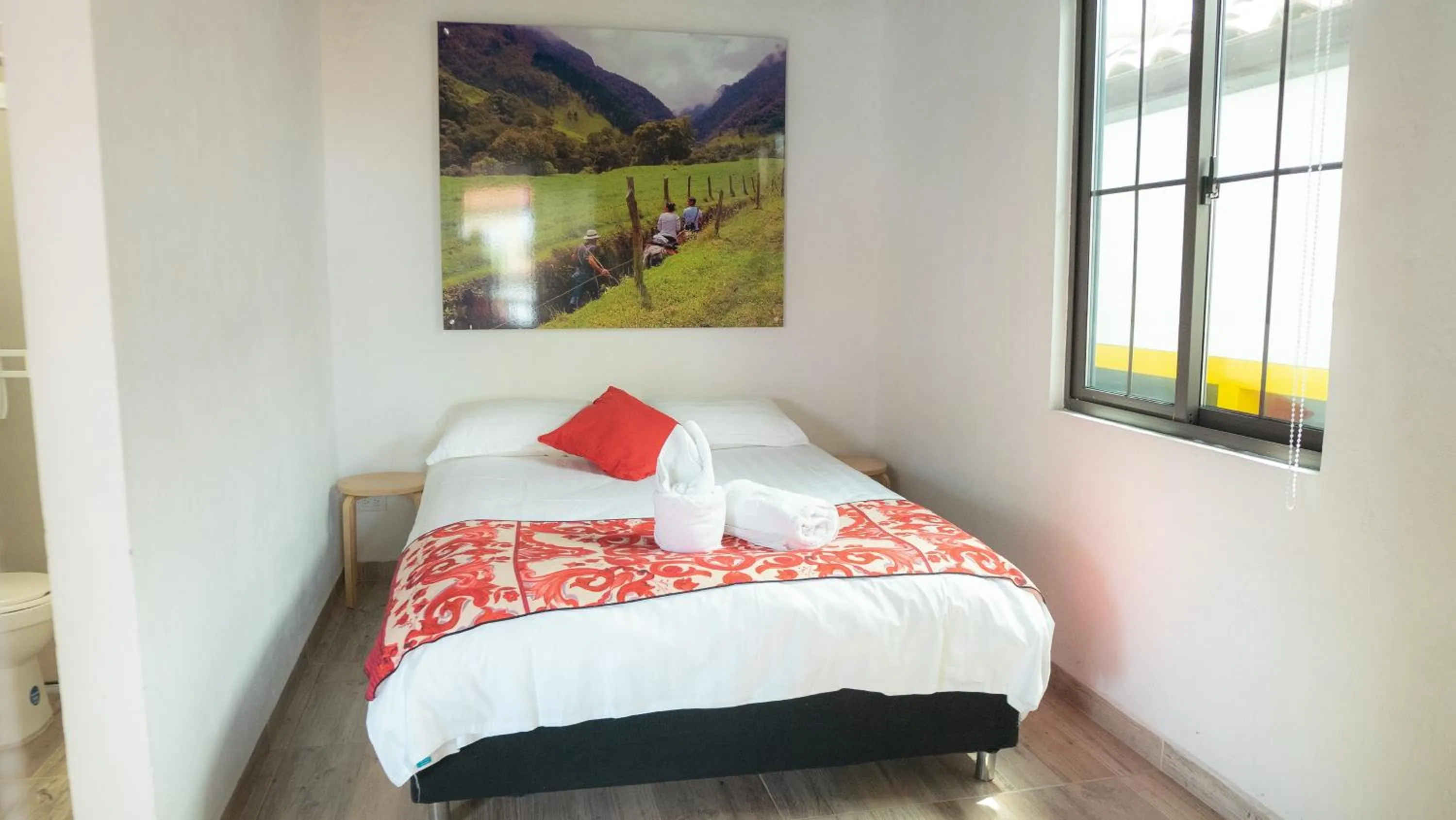 Bed in Hostal Ciudad de Segorbe