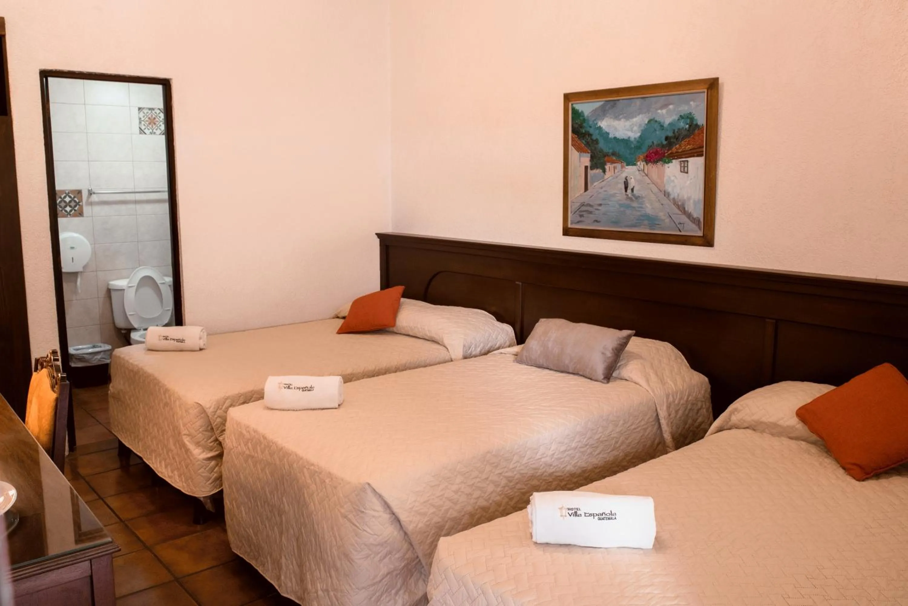 Bed in Hotel Villa Española