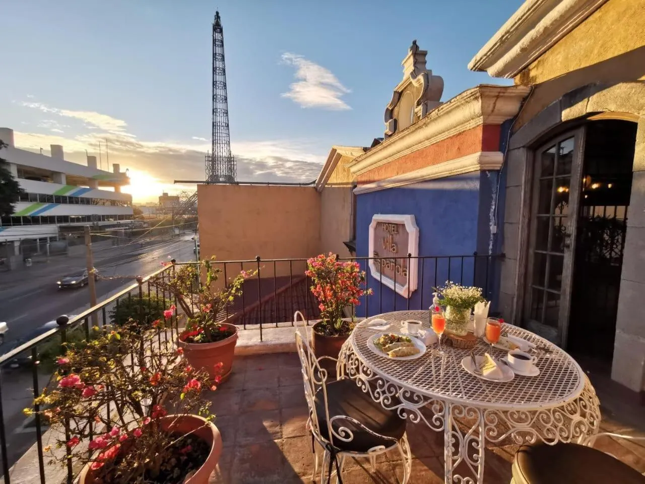 Balcony/Terrace in Hotel Villa Española