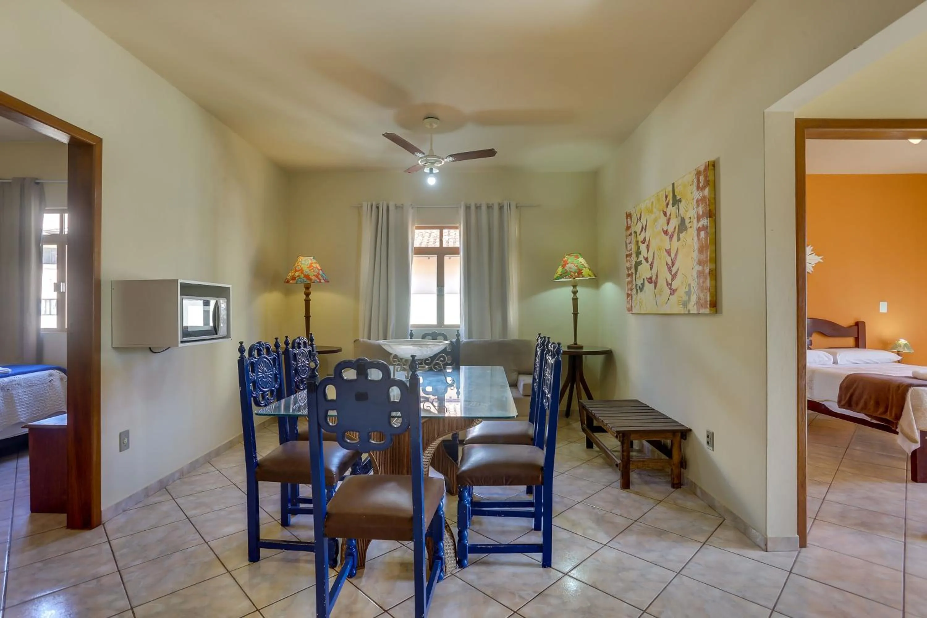 Bed in Pousada Carolina