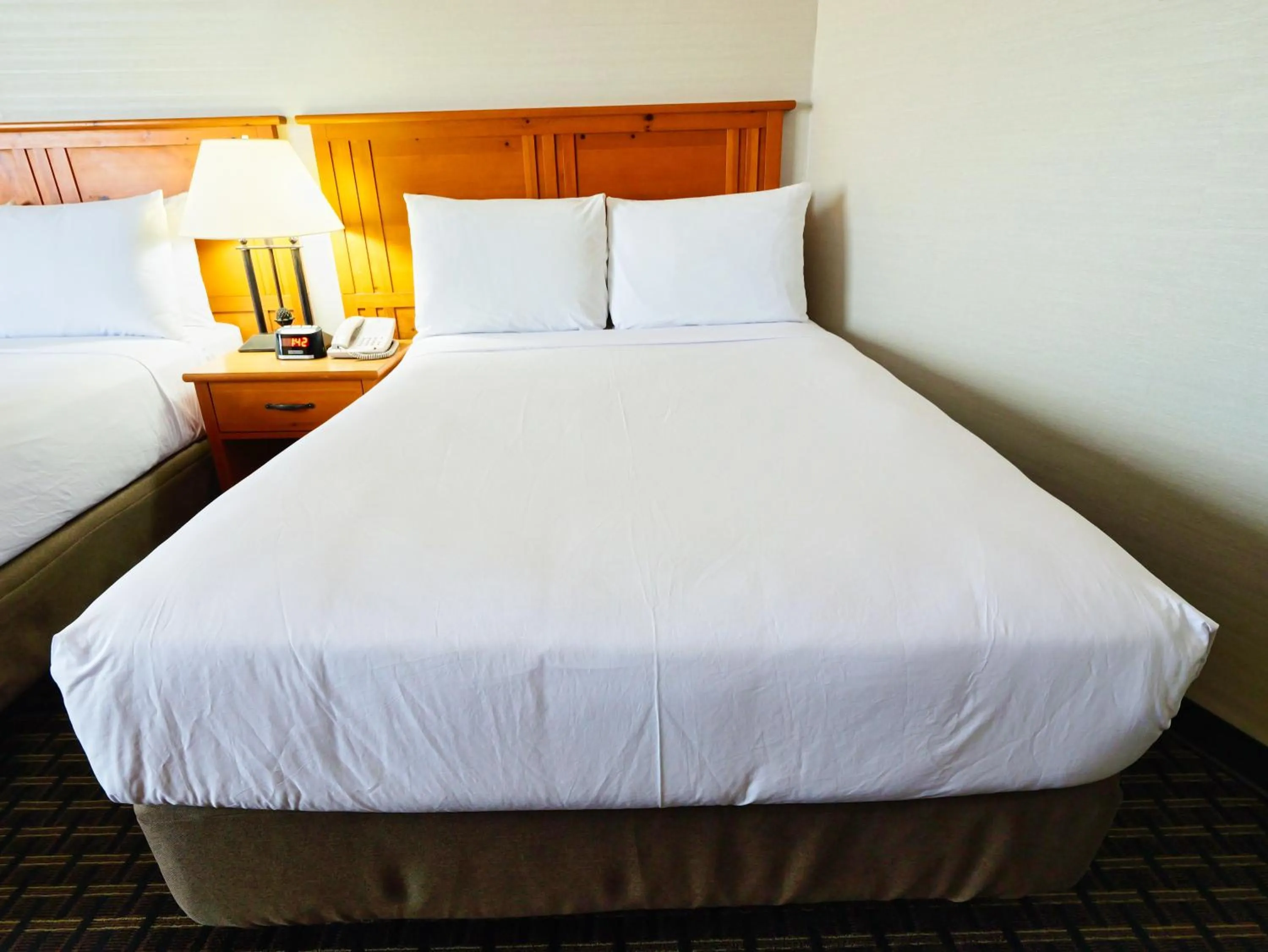 Bed in Continental Inn & Suites