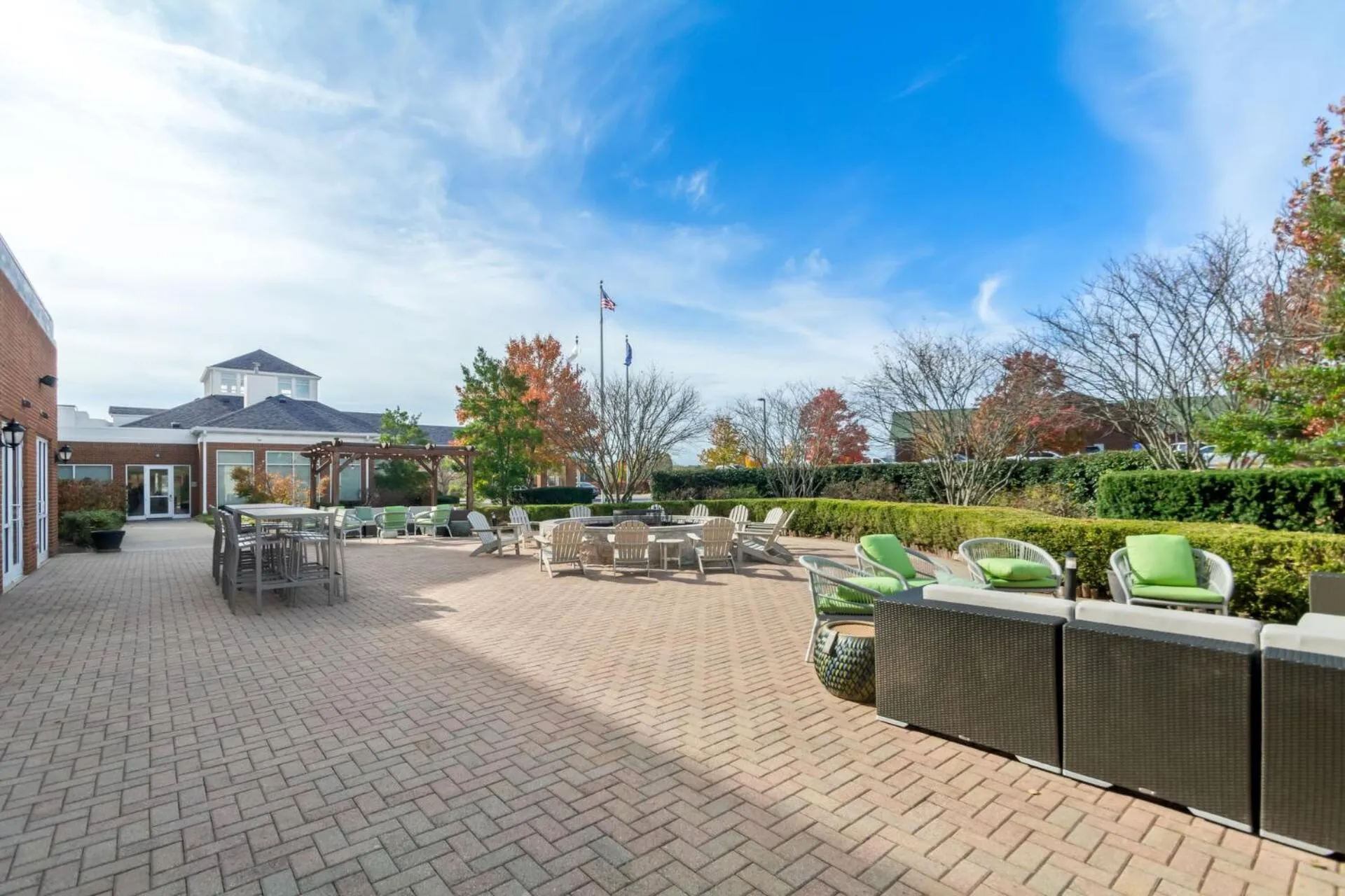 Patio in Hilton Garden Inn Lexington Georgetown
