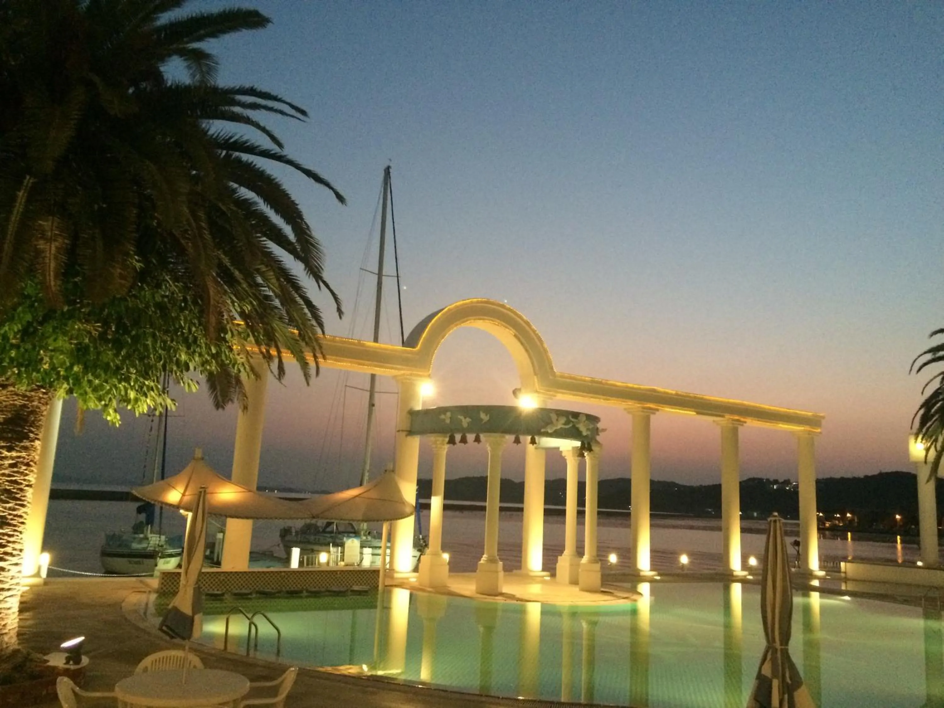Swimming pool in Hotel Limani