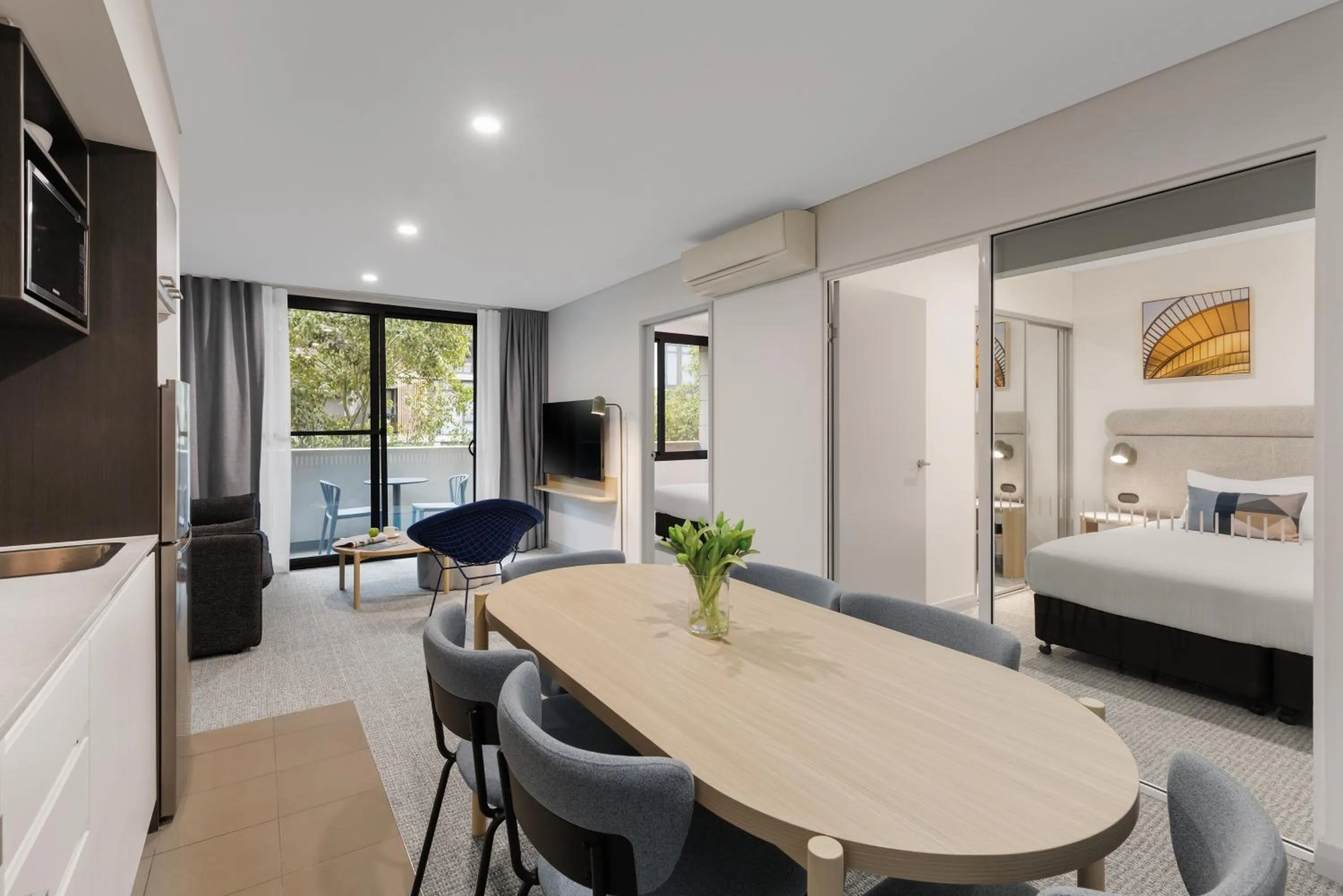 Dining area in Quest at Sydney Olympic Park