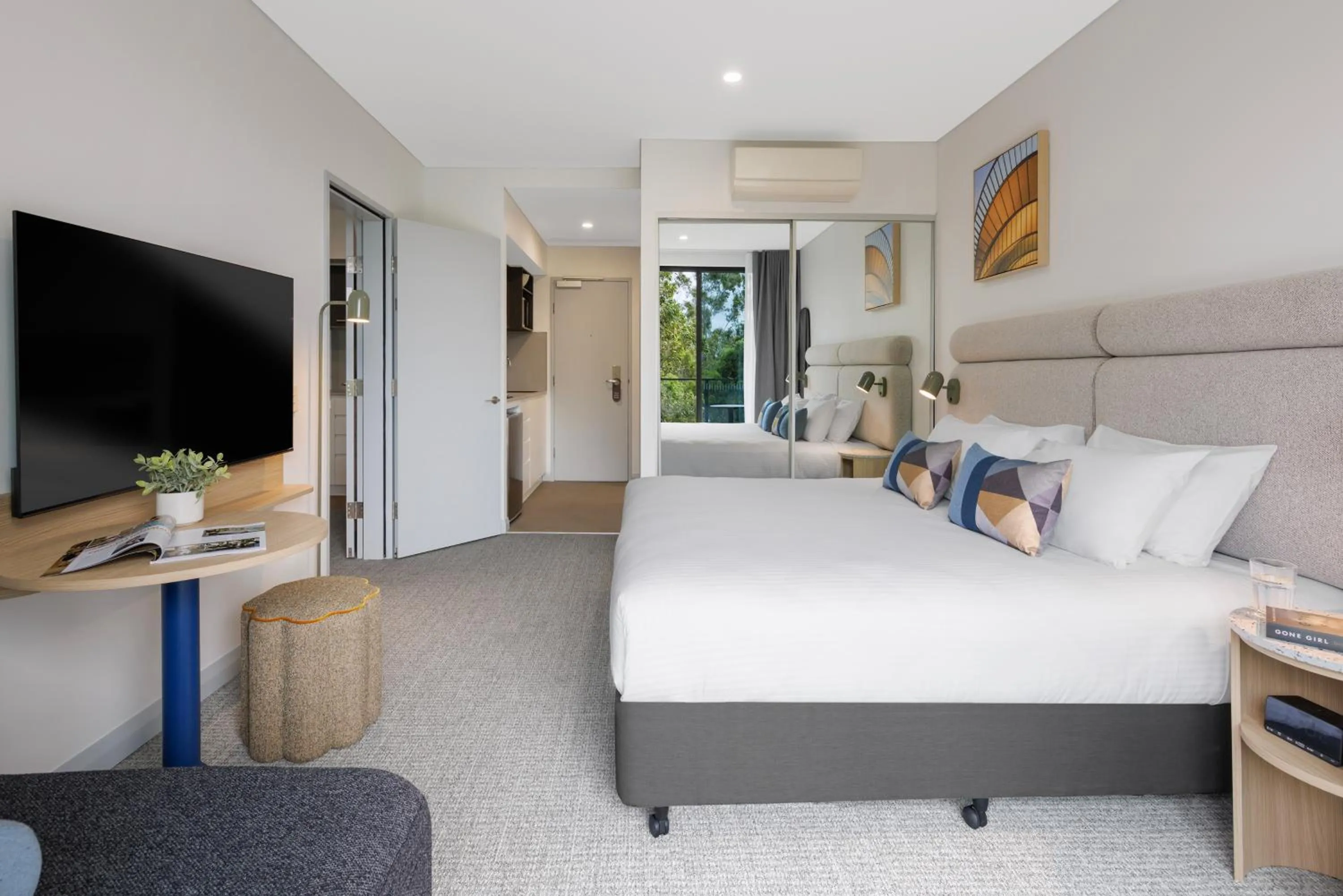Bedroom, Bed in Quest at Sydney Olympic Park