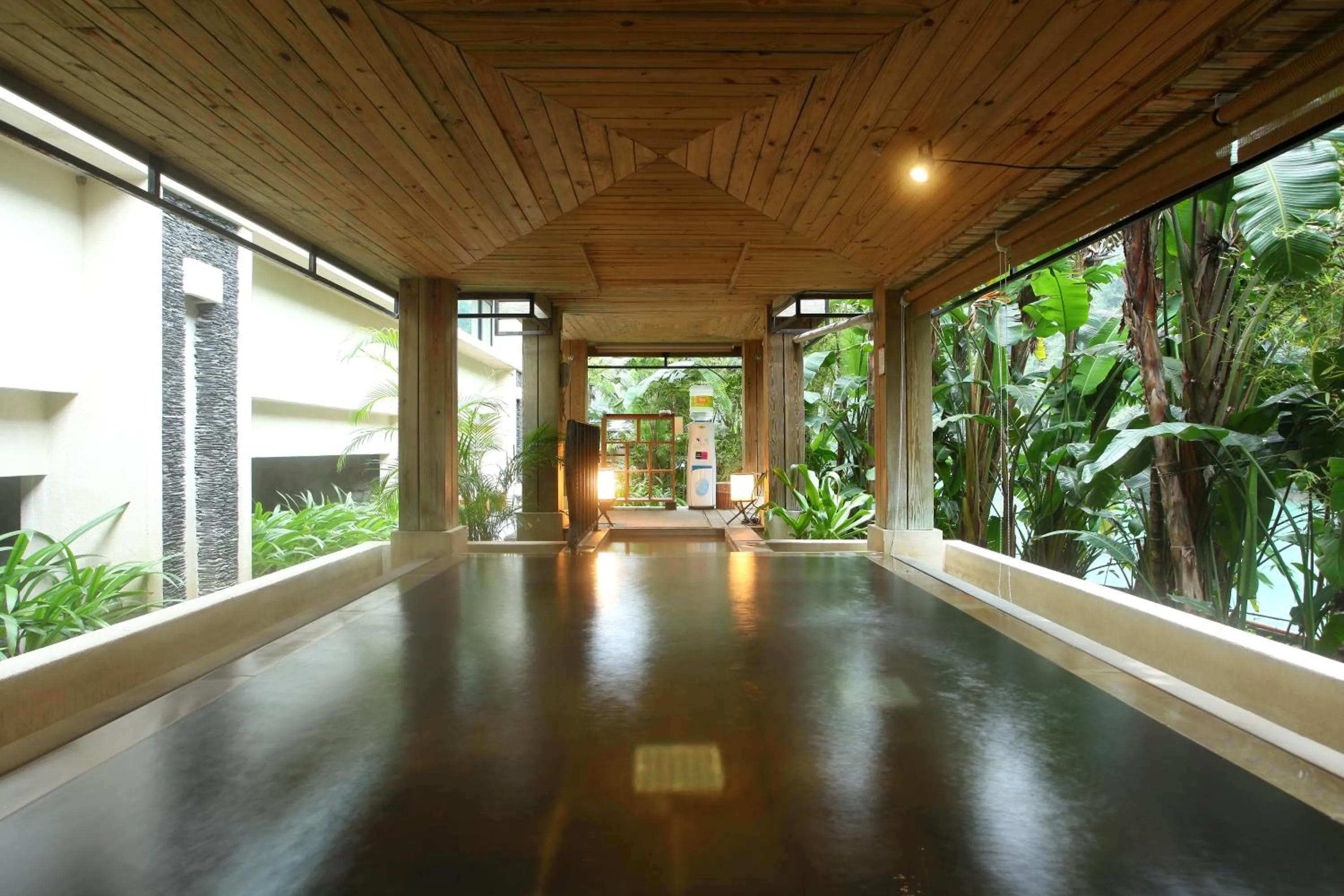 Open Air Bath in Volando Urai Spring Spa & Resort