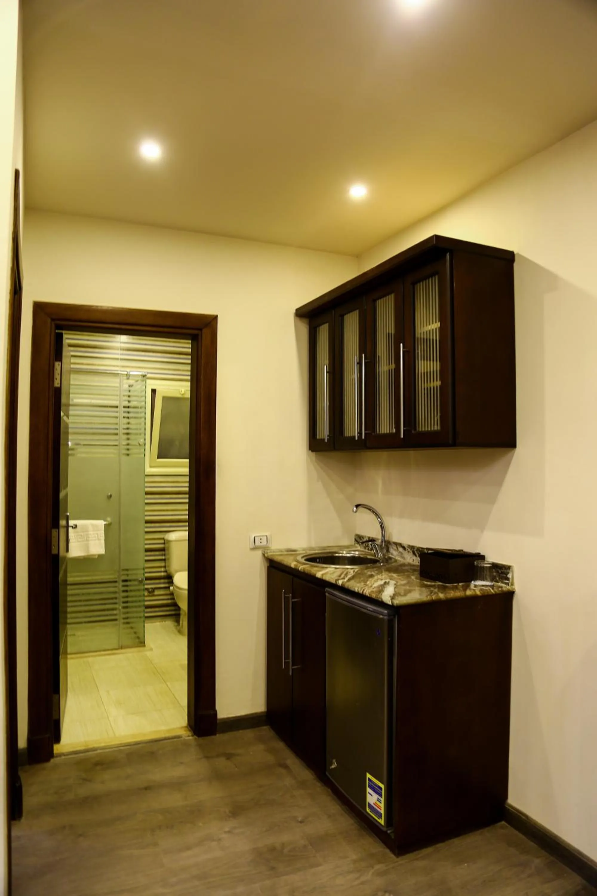 Kitchen or kitchenette in Villa 14 Suites