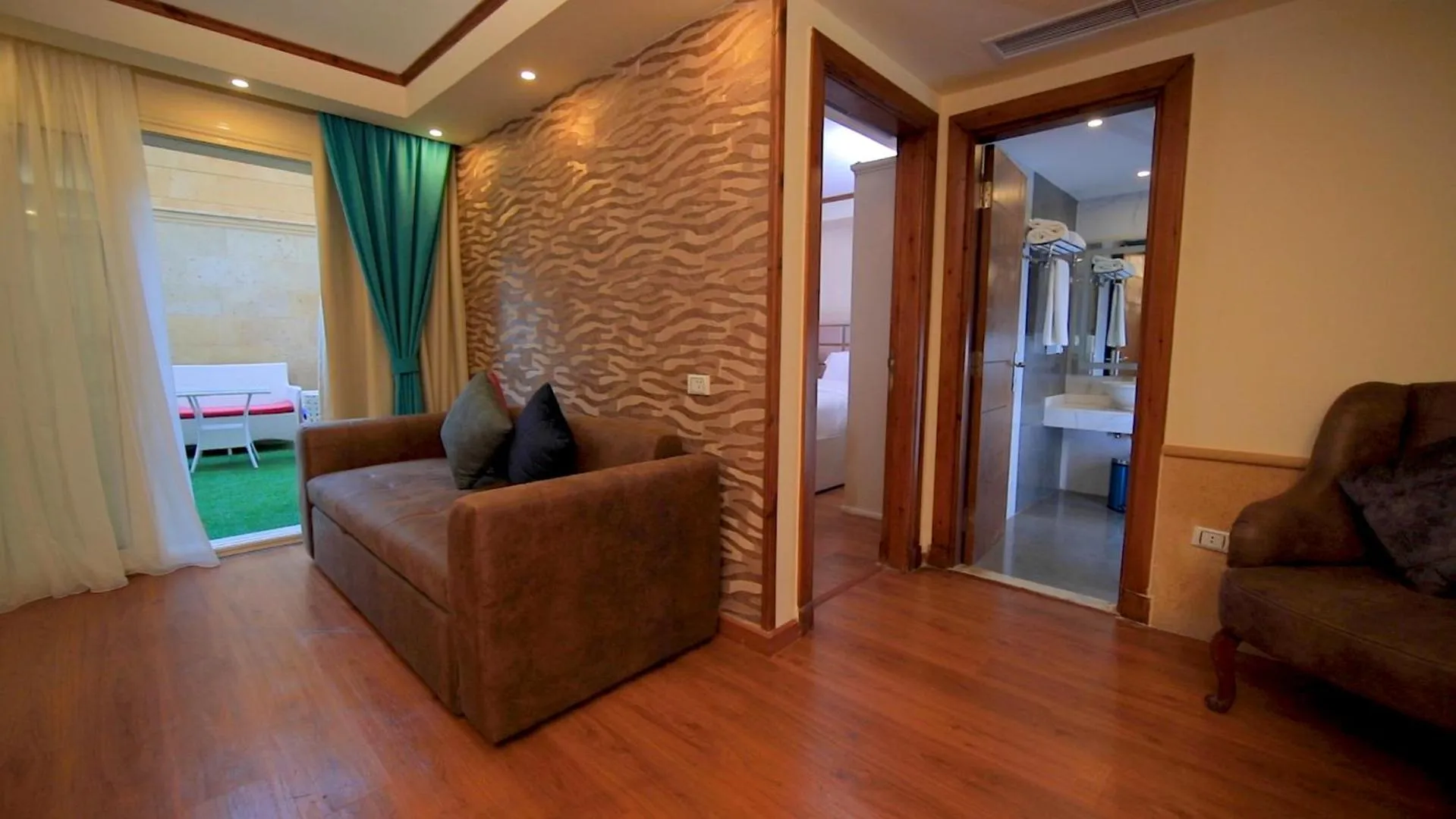 Living room in Villa 14 Suites