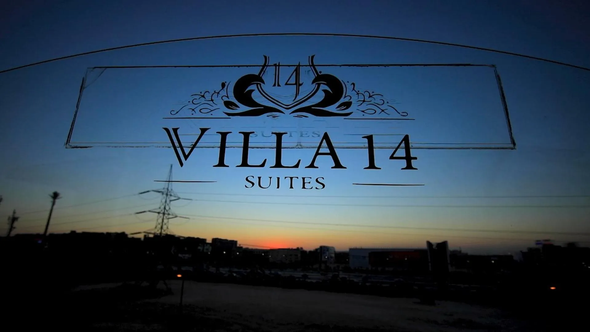 Logo/Certificate/Sign in Villa 14 Suites