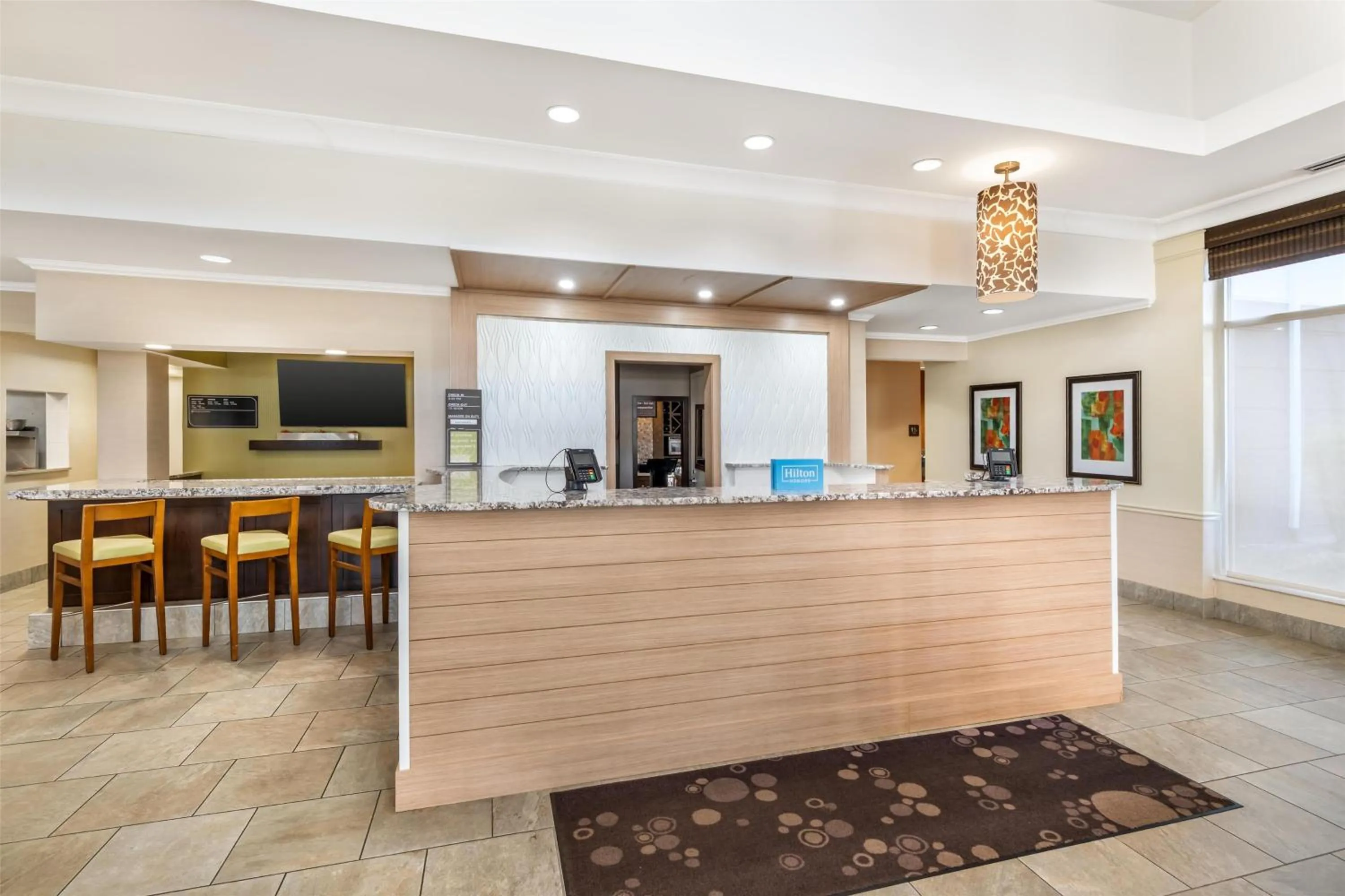 Lobby or reception in Hilton Garden Inn Lexington