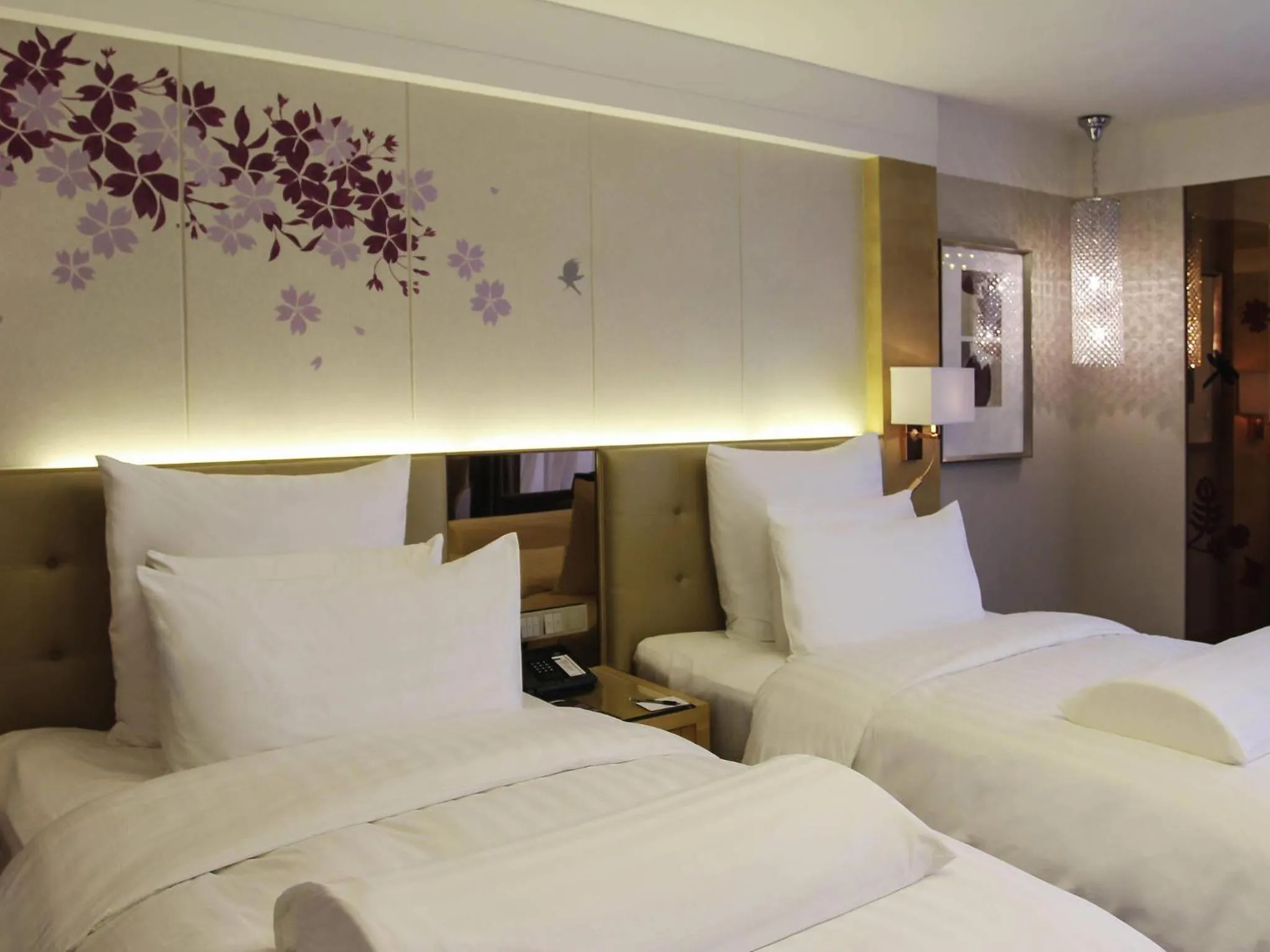 Bedroom, Bed in Pullman Linyi Lushang