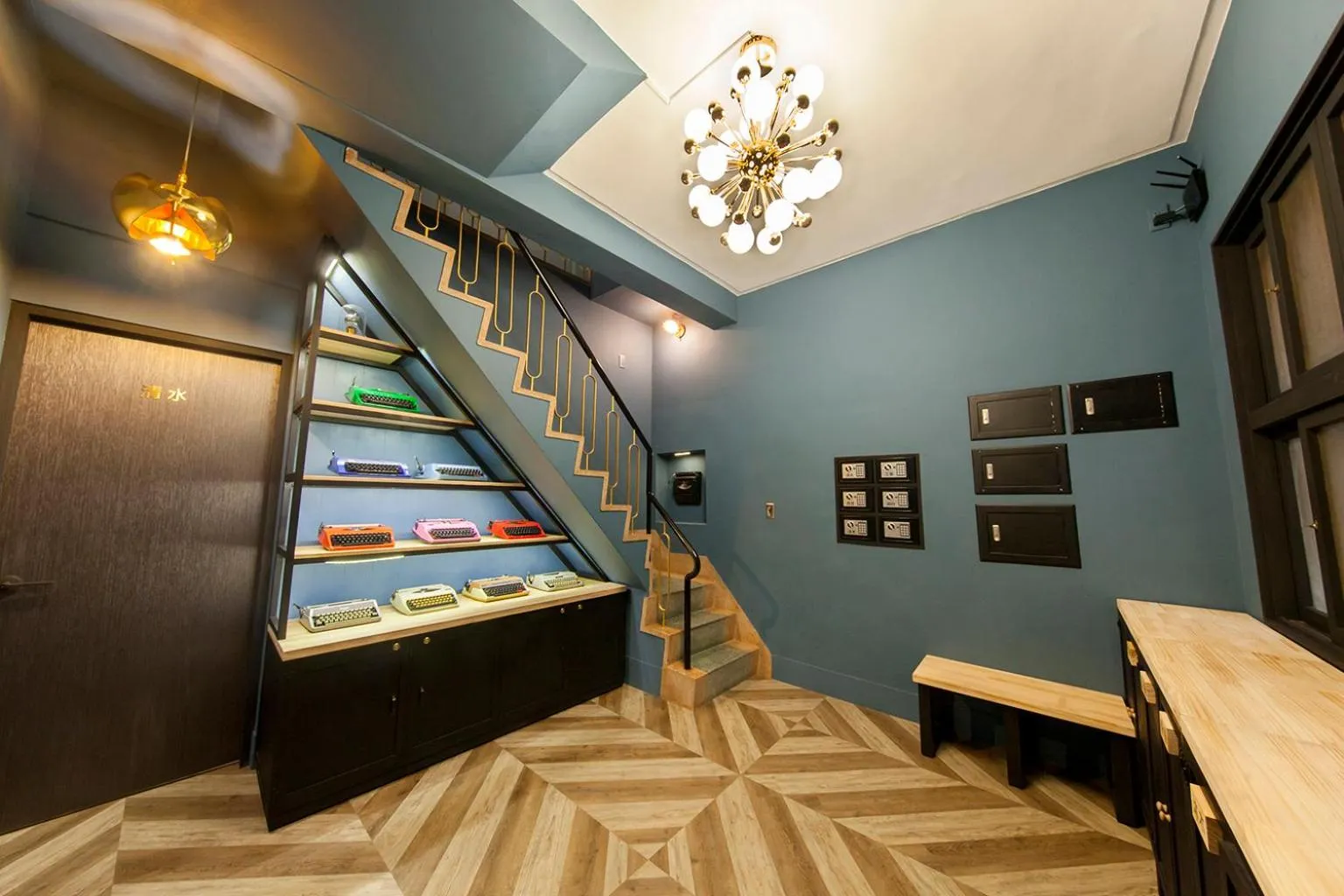 Lobby or reception in Slow Inn