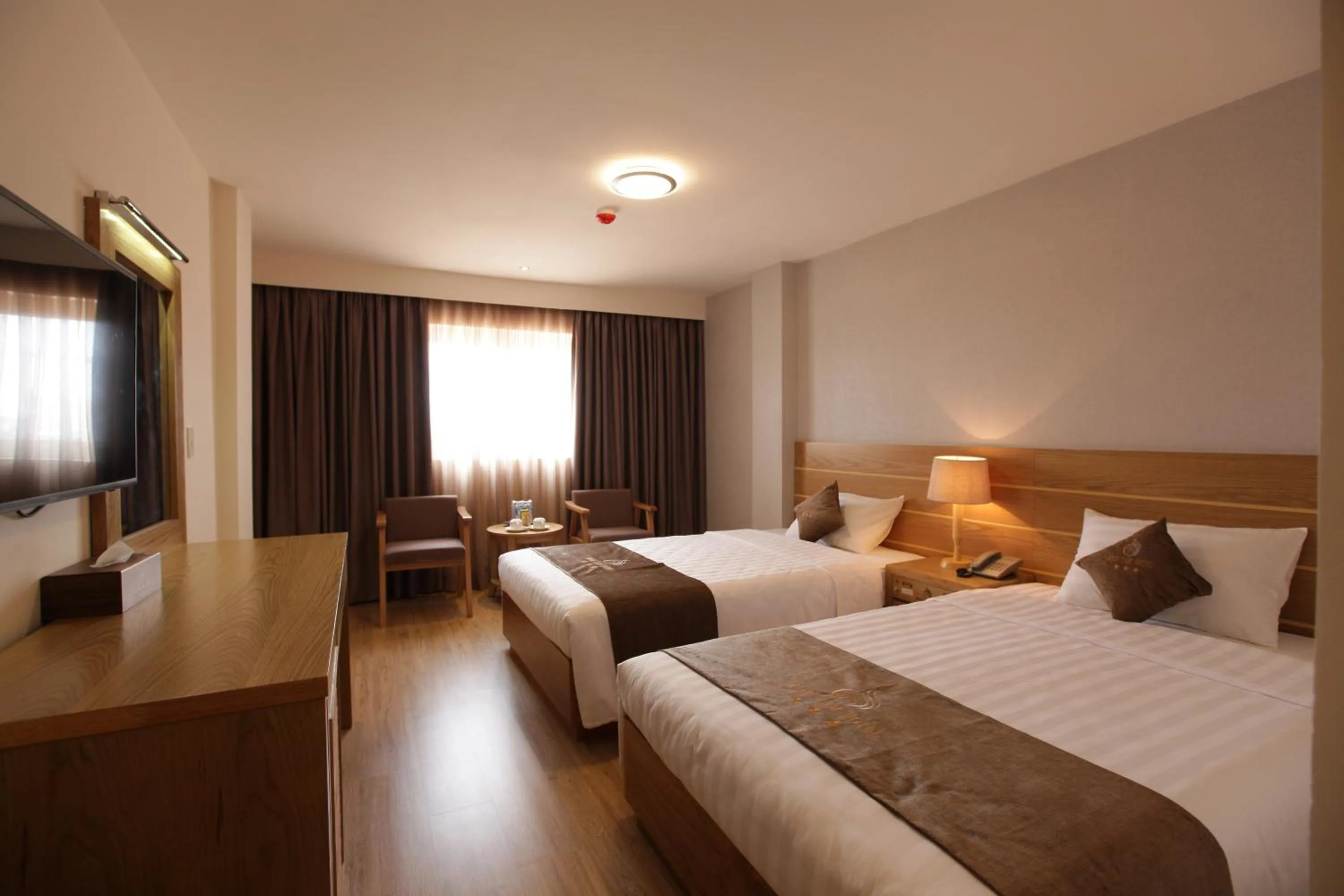 Bed in Minh Tam Hotel & Spa 3/2