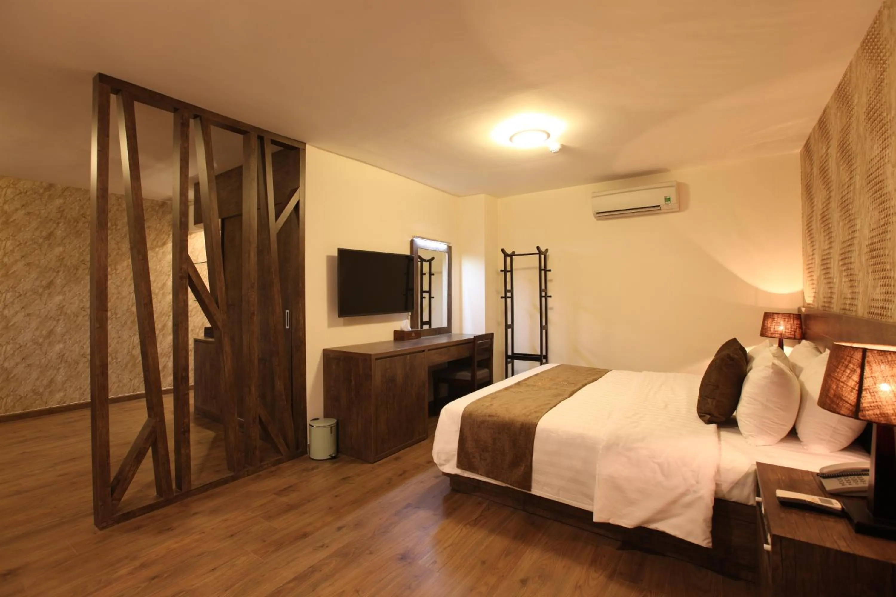 Bed in Minh Tam Hotel & Spa 3/2