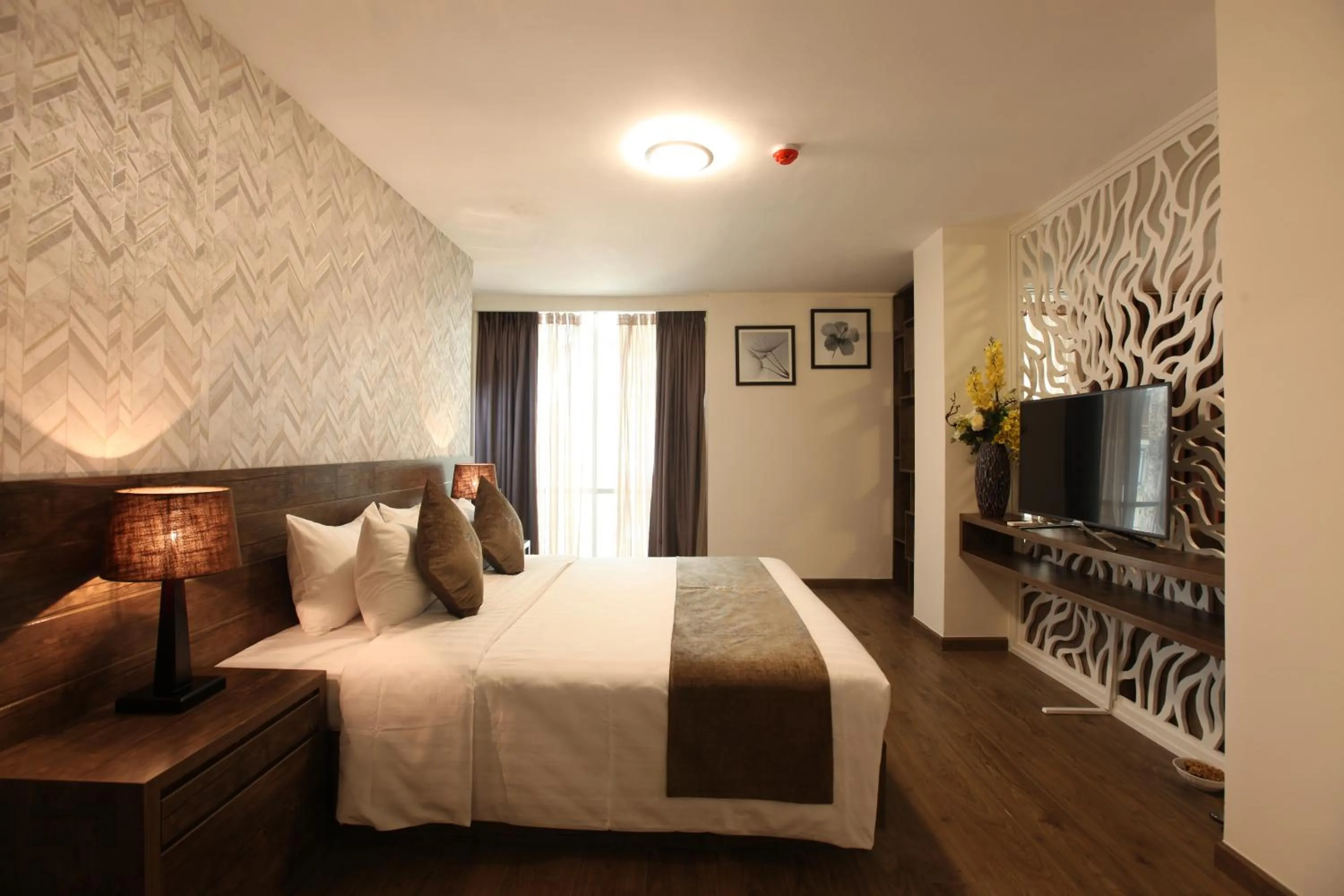 Bed in Minh Tam Hotel & Spa 3/2