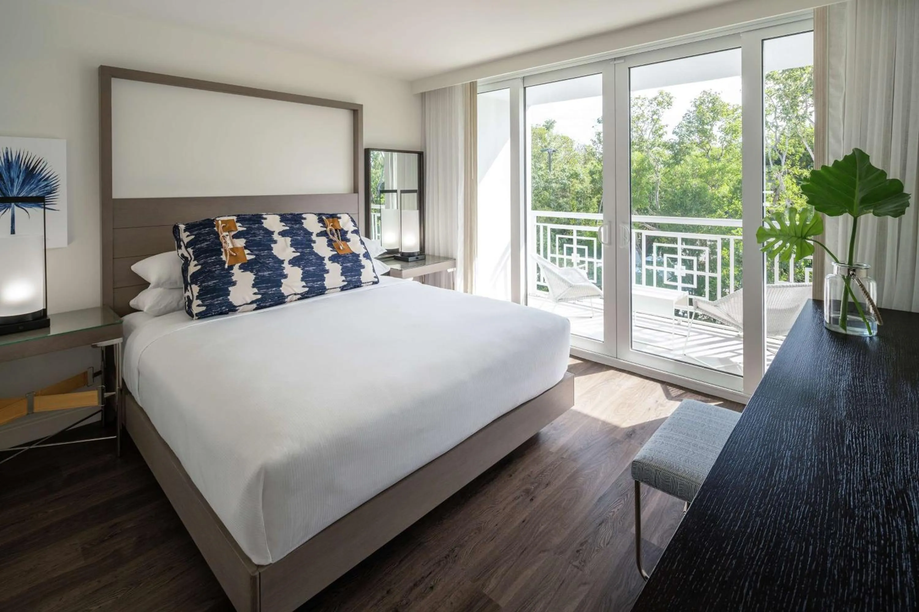 Bed in Baker's Cay Resort Key Largo, Curio Collection By Hilton
