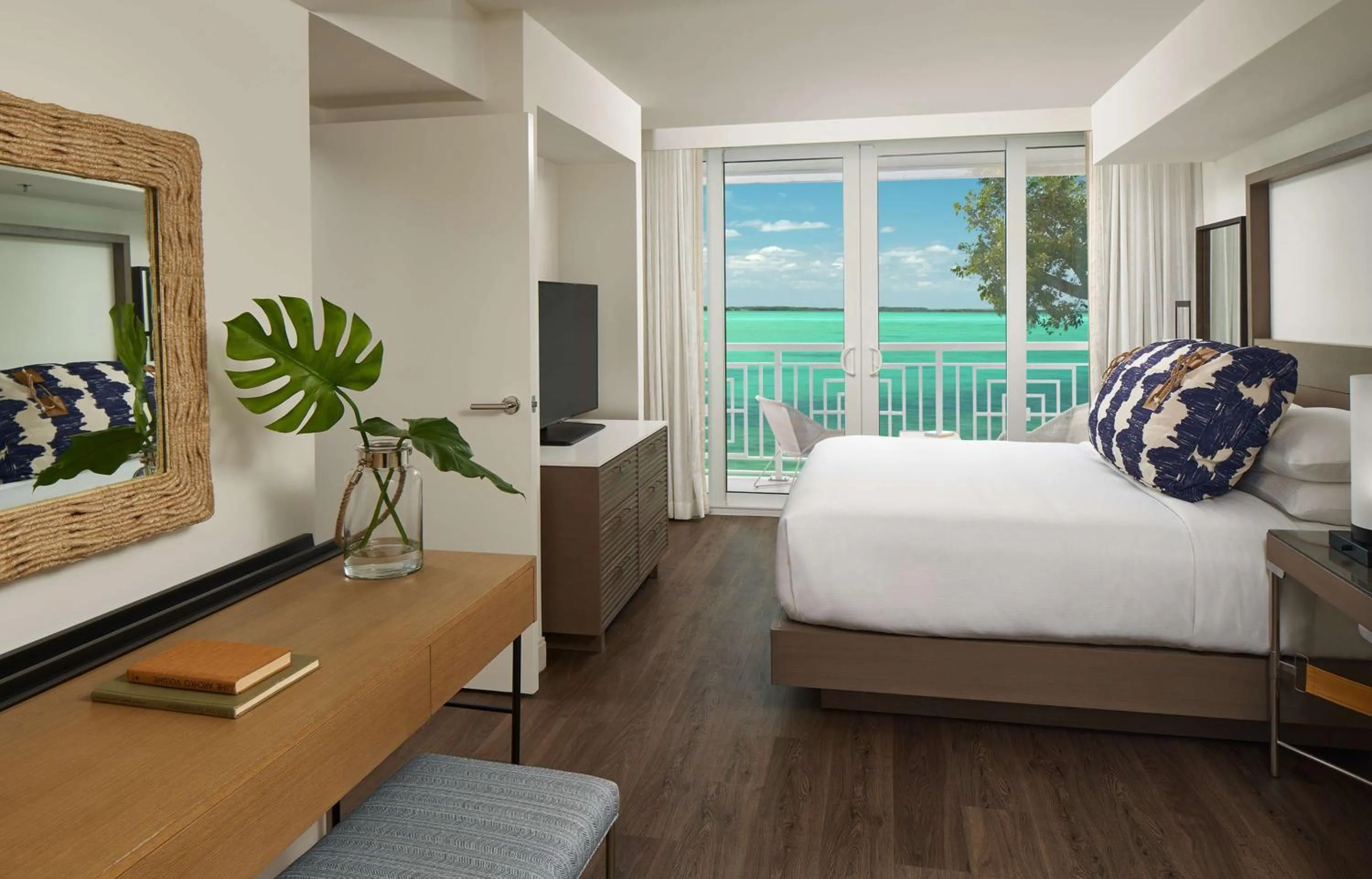 Bed in Baker's Cay Resort Key Largo, Curio Collection By Hilton