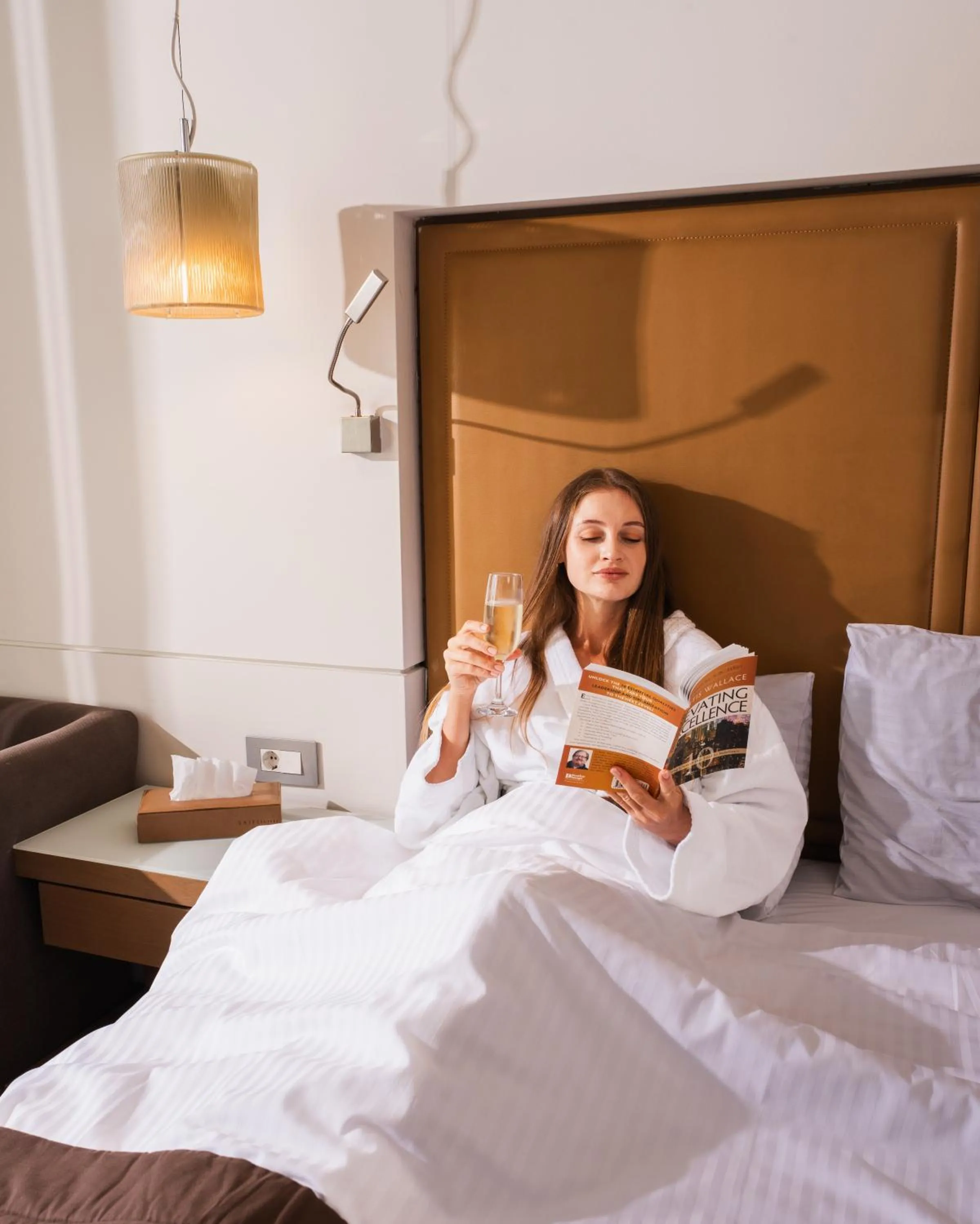 Bed in Saifi Suites Hotel