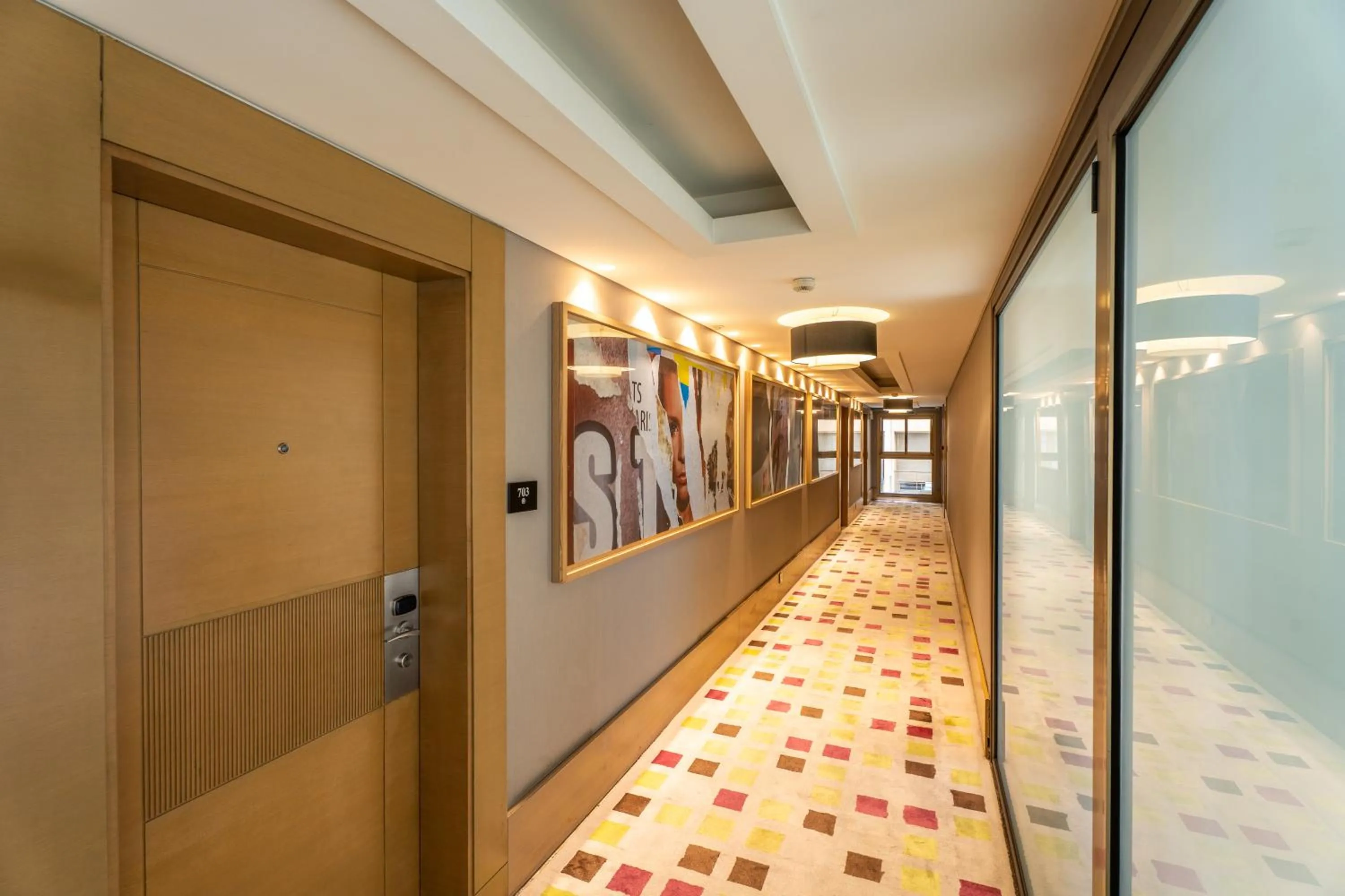 Property building in Saifi Suites Hotel