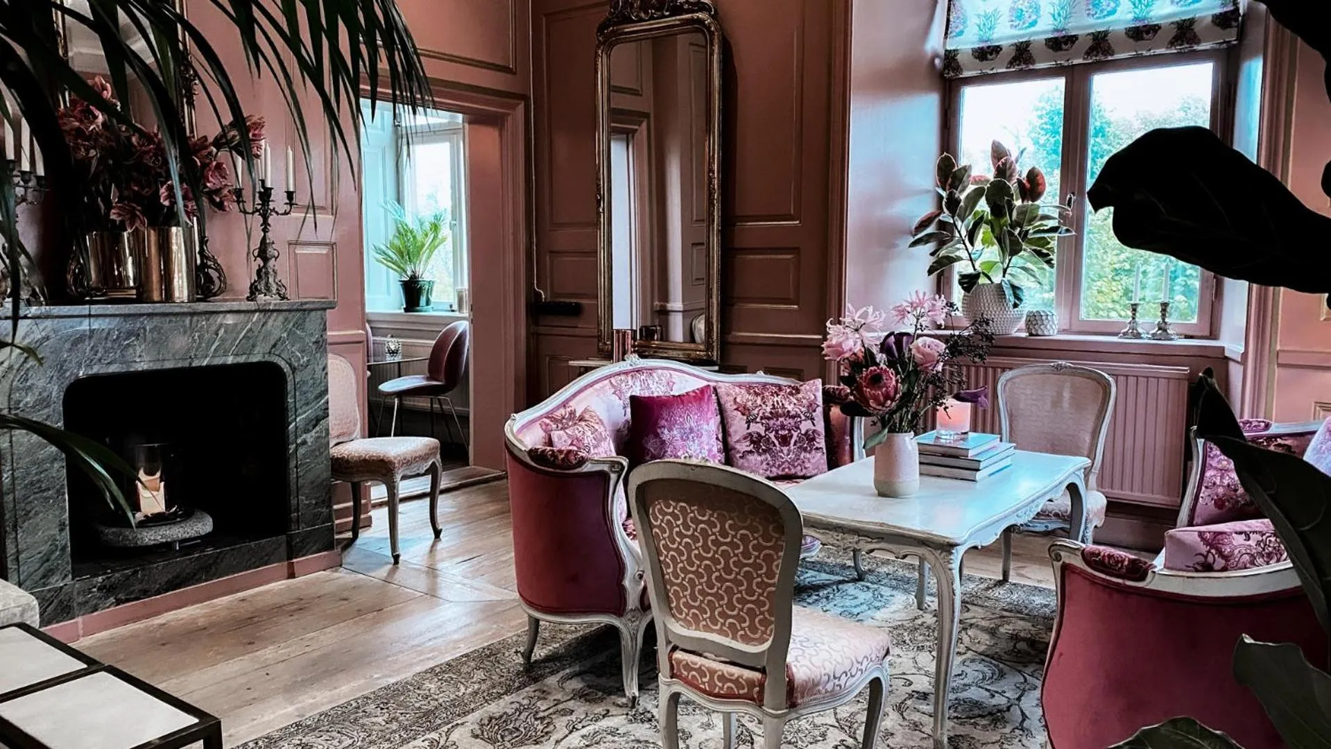 Living room in Görvälns Slott