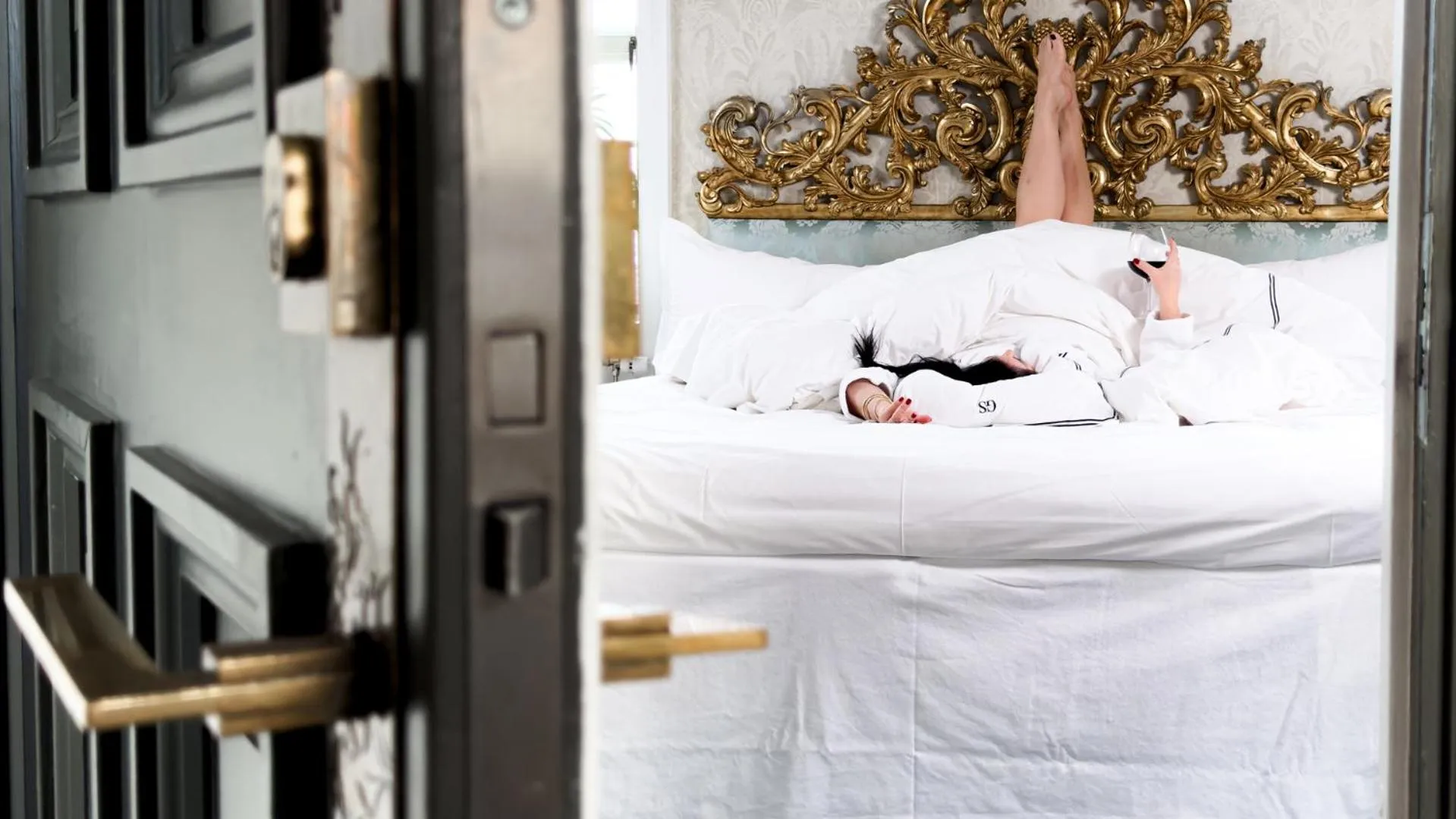 Bedroom, Bed in Görvälns Slott