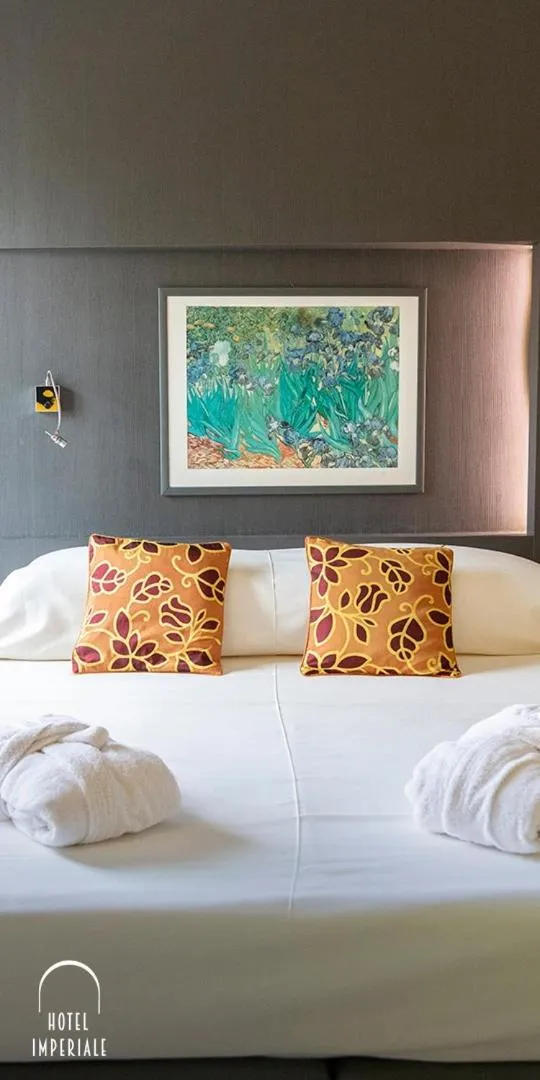 Bedroom, Bed in Hotel Imperiale & SPA