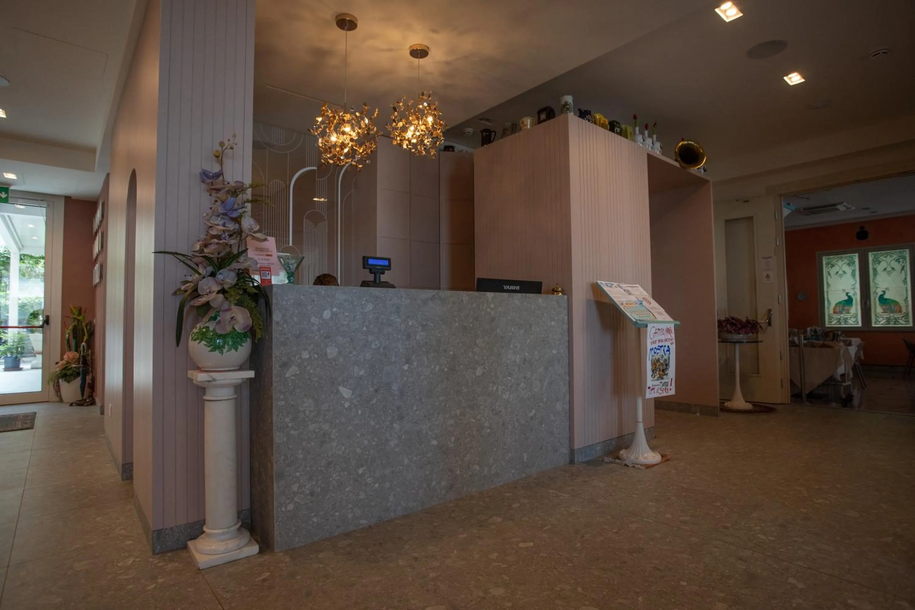 Lobby or reception in Hotel Imperiale & SPA