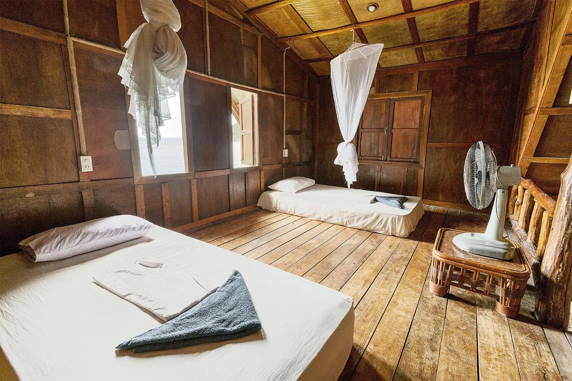 Bed in Mai Pen Rai Bungalows