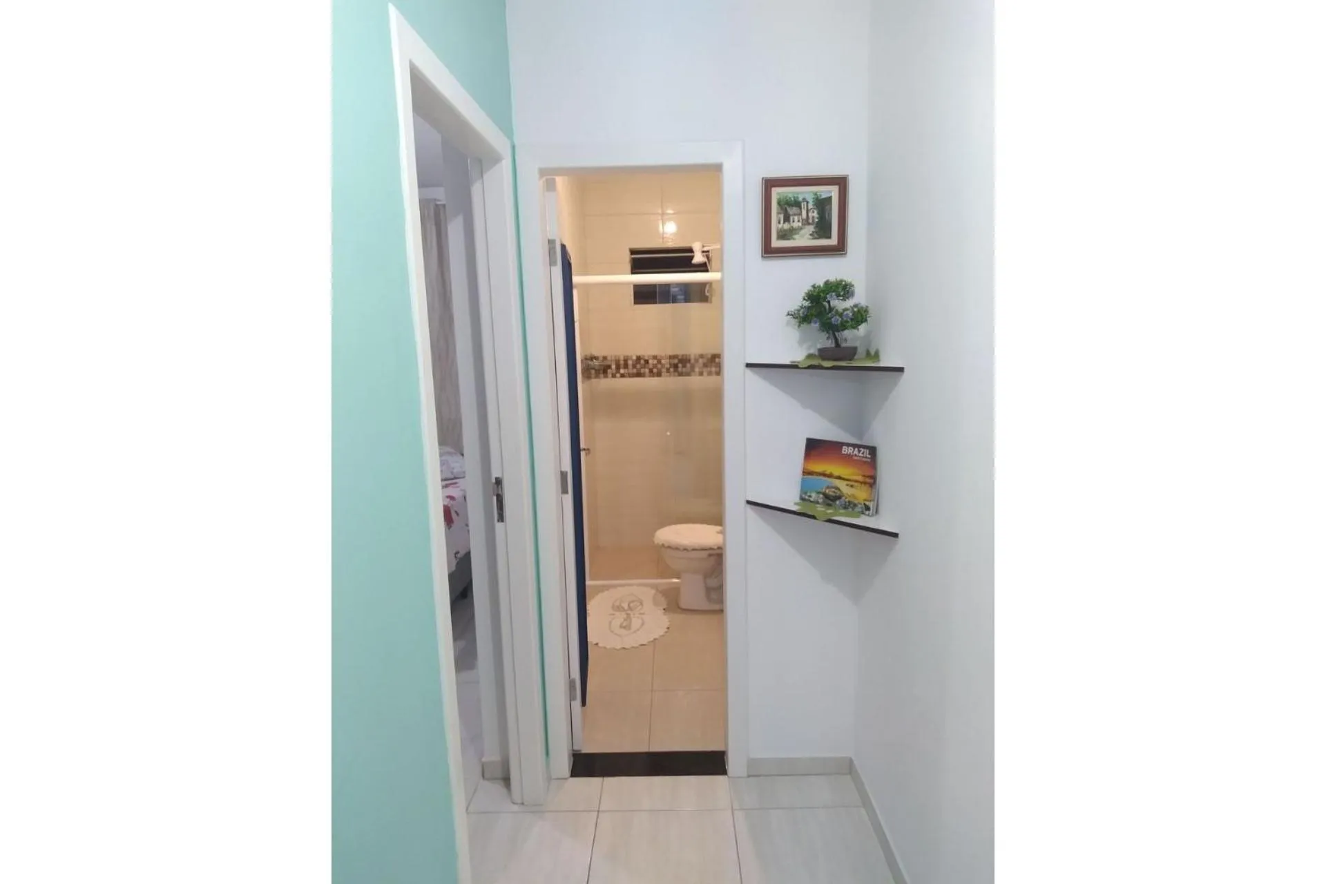 Toilet in Pousada Souza