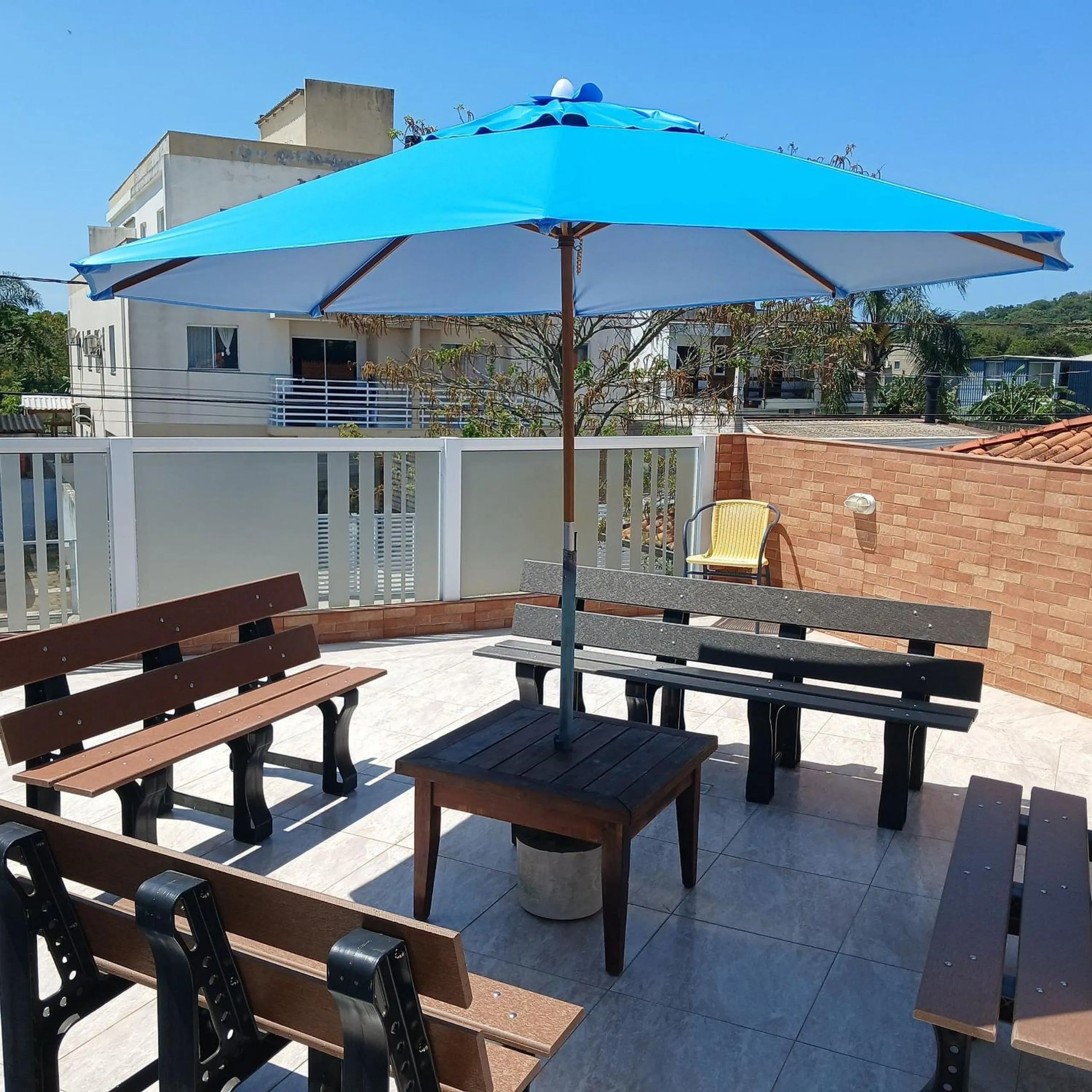 Balcony/Terrace in Pousada Souza