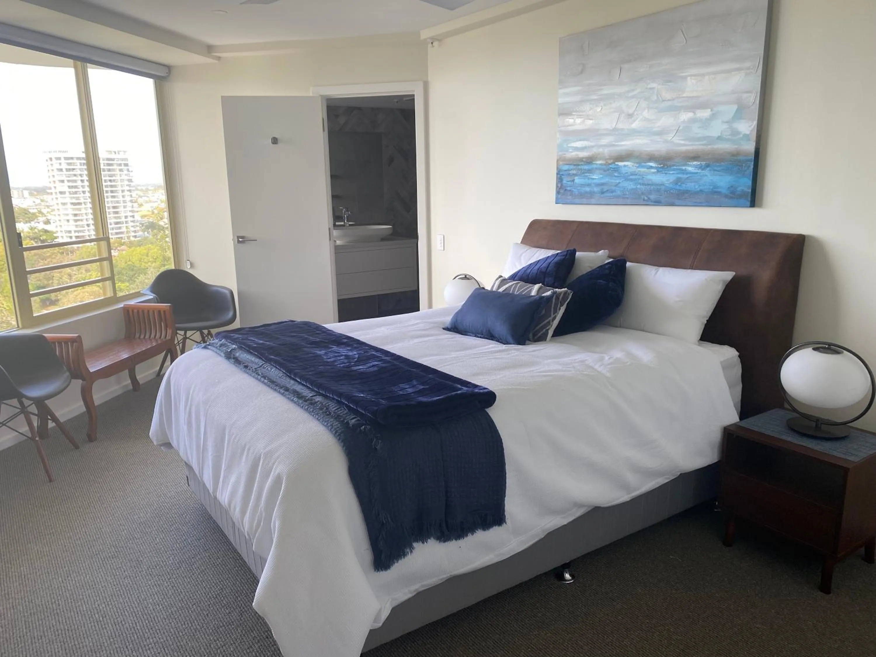 Bed in Contessa Holiday Apartments