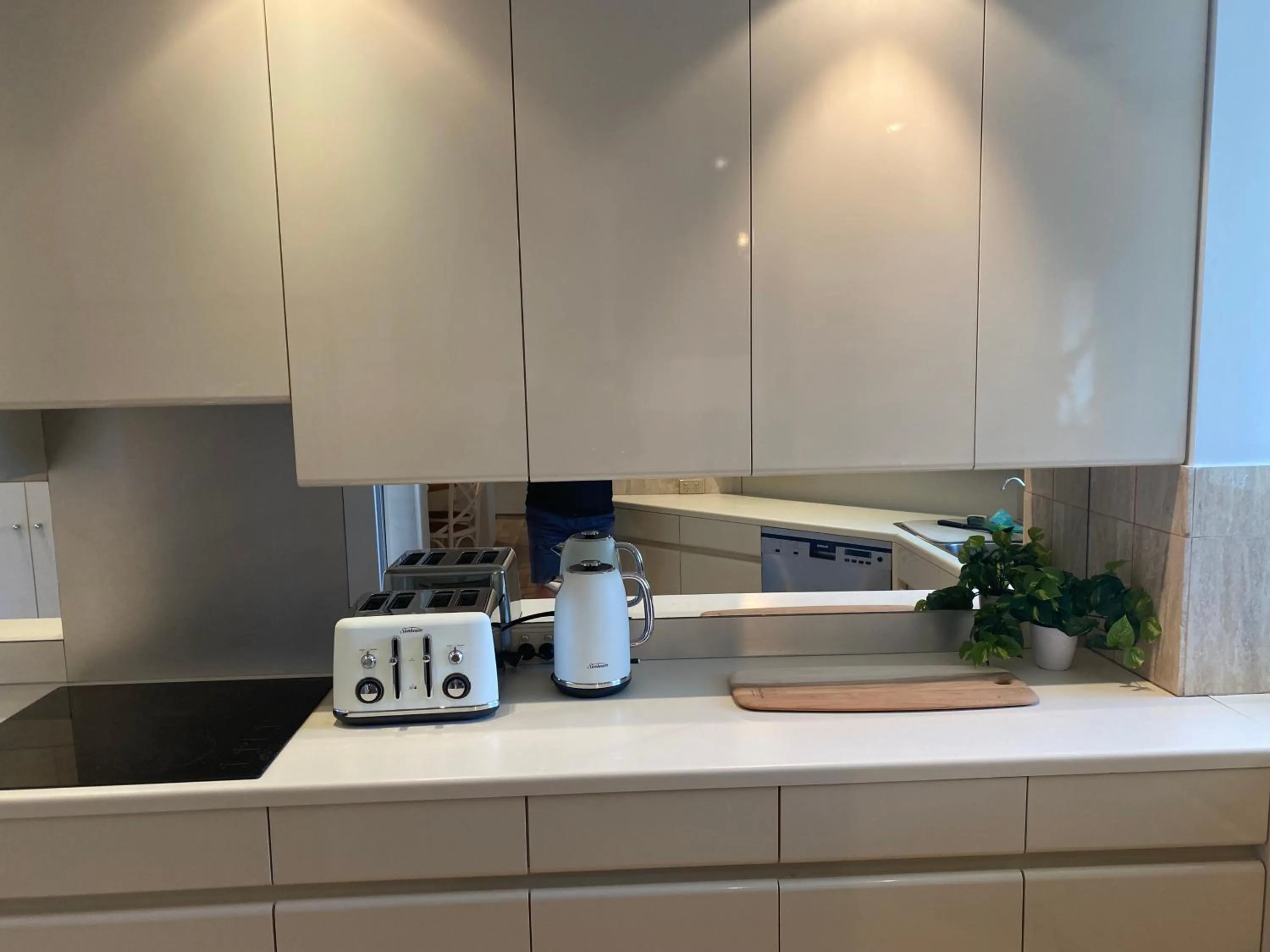 Kitchen or kitchenette in Contessa Holiday Apartments