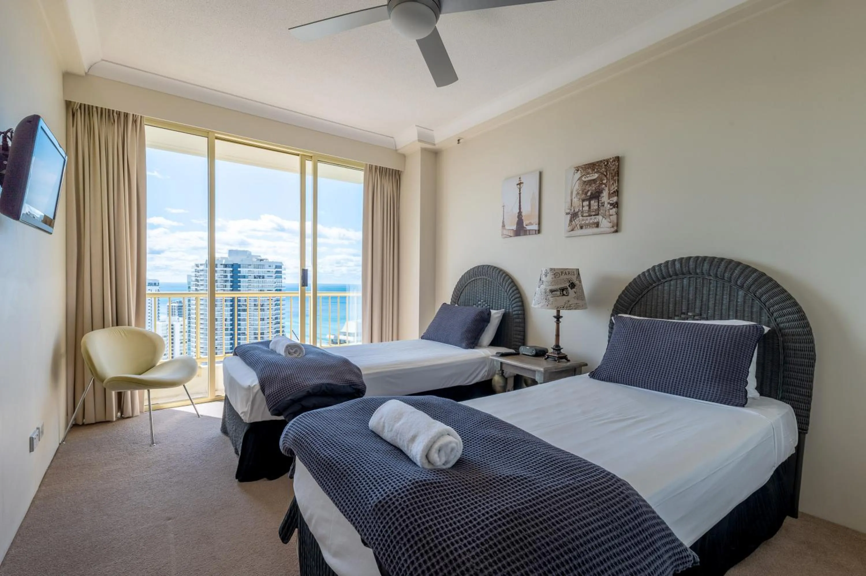 Bedroom, Bed in Contessa Holiday Apartments