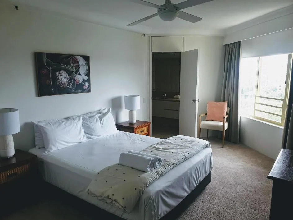 Bed in Contessa Holiday Apartments