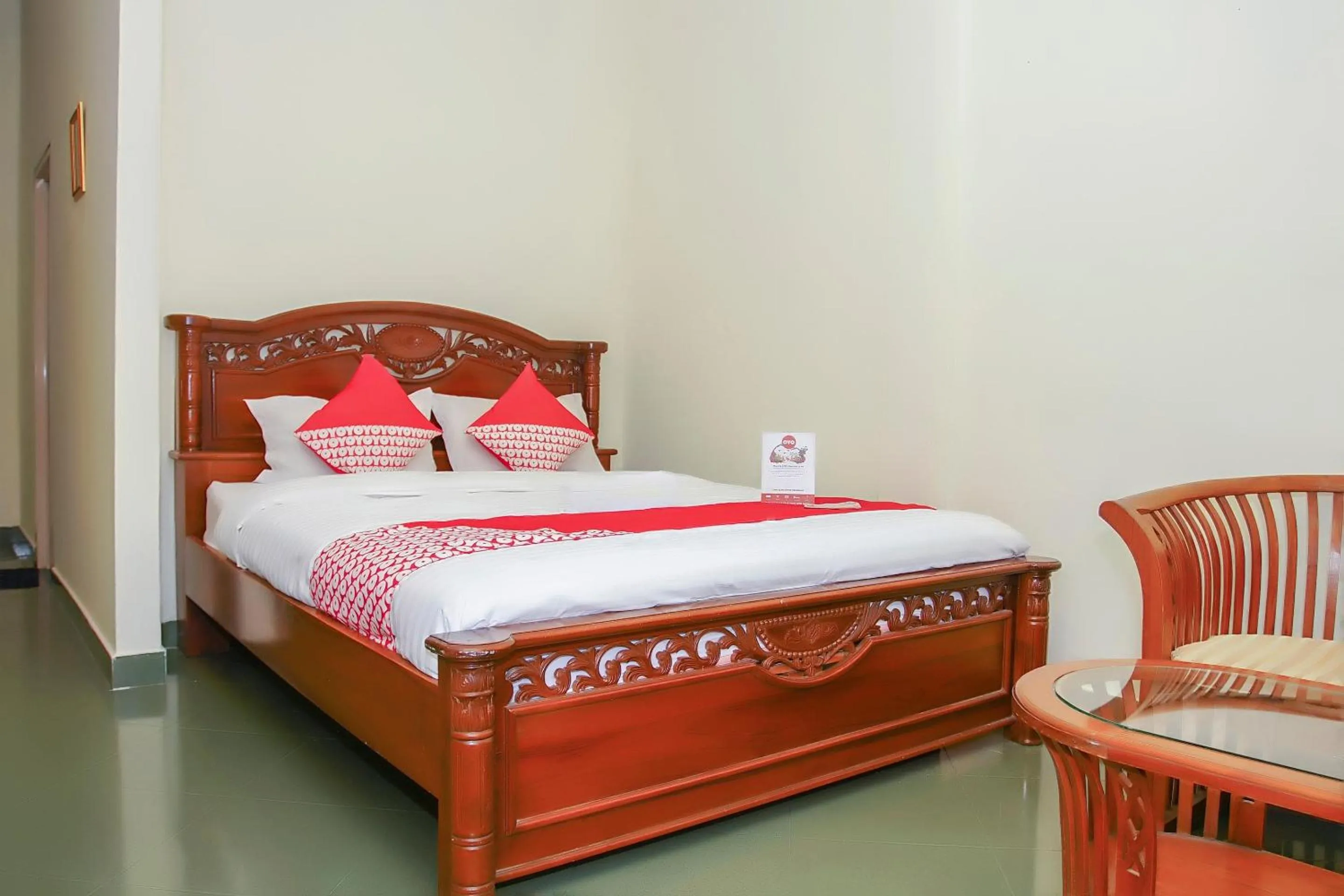 Bedroom in OYO 236 Penginapan Rumah Hijau