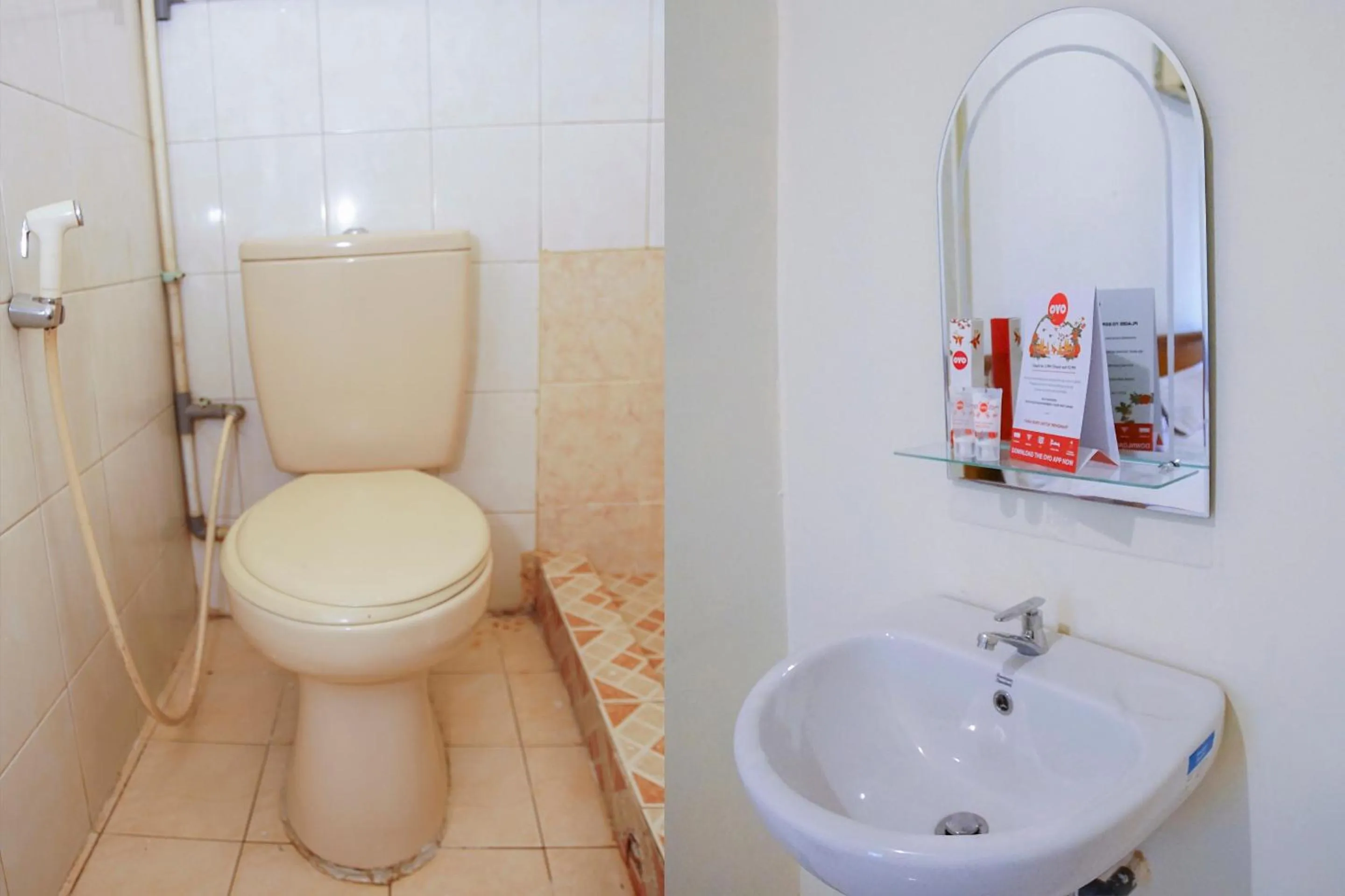 Bathroom in OYO 236 Penginapan Rumah Hijau