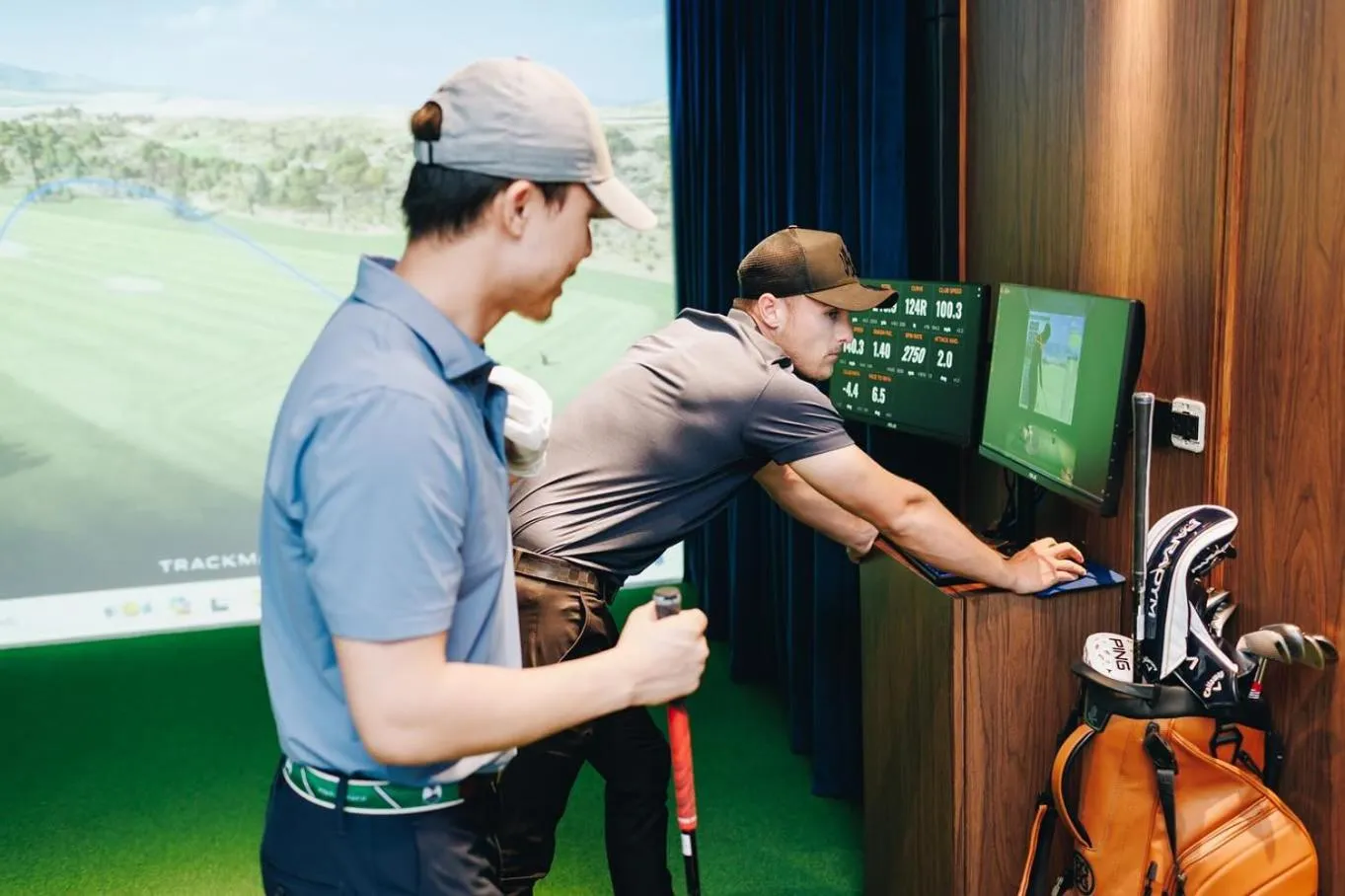 Golfcourse in The Davis Bangkok