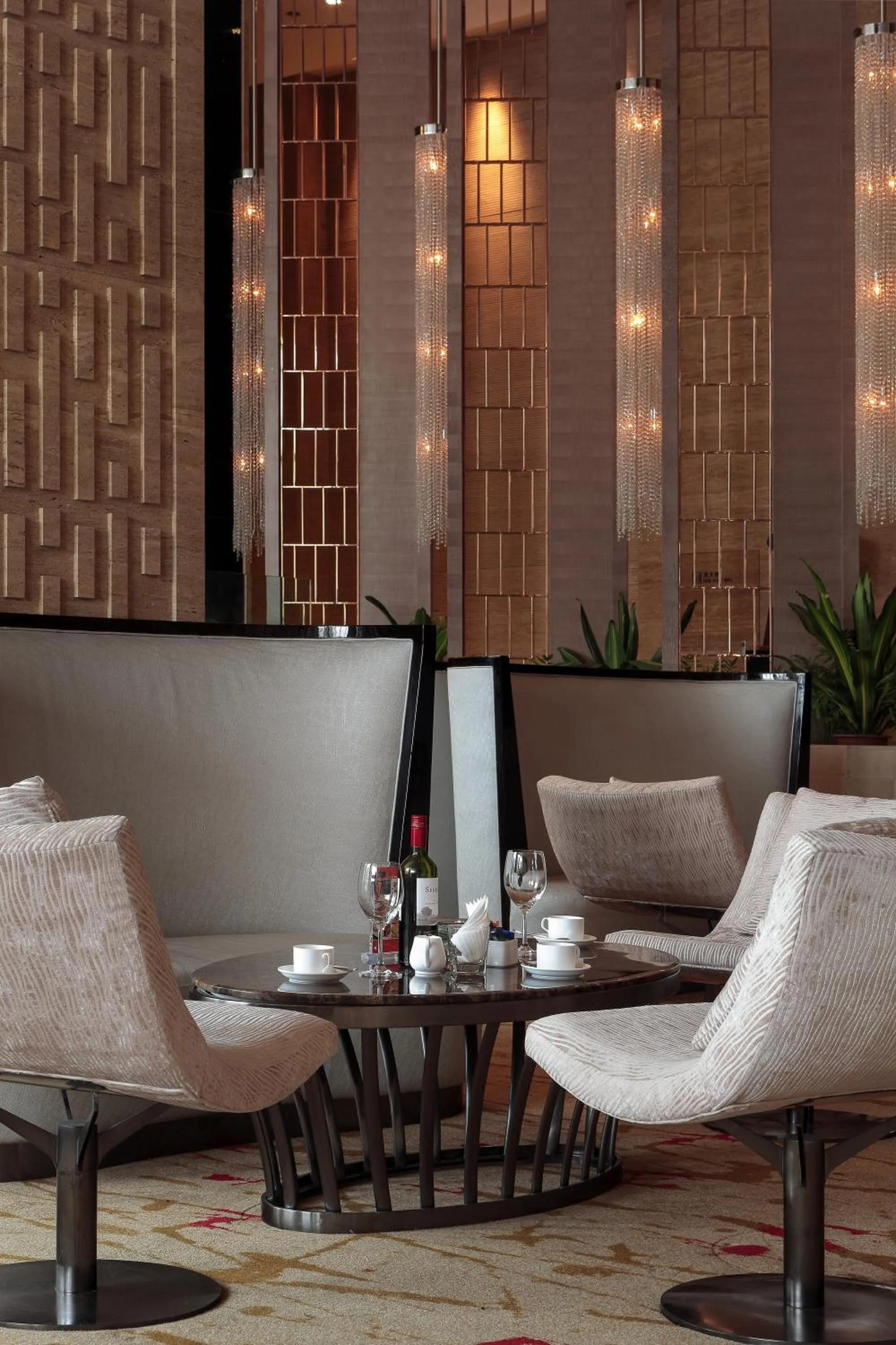 Lounge or bar in Pullman Anshan Time Square