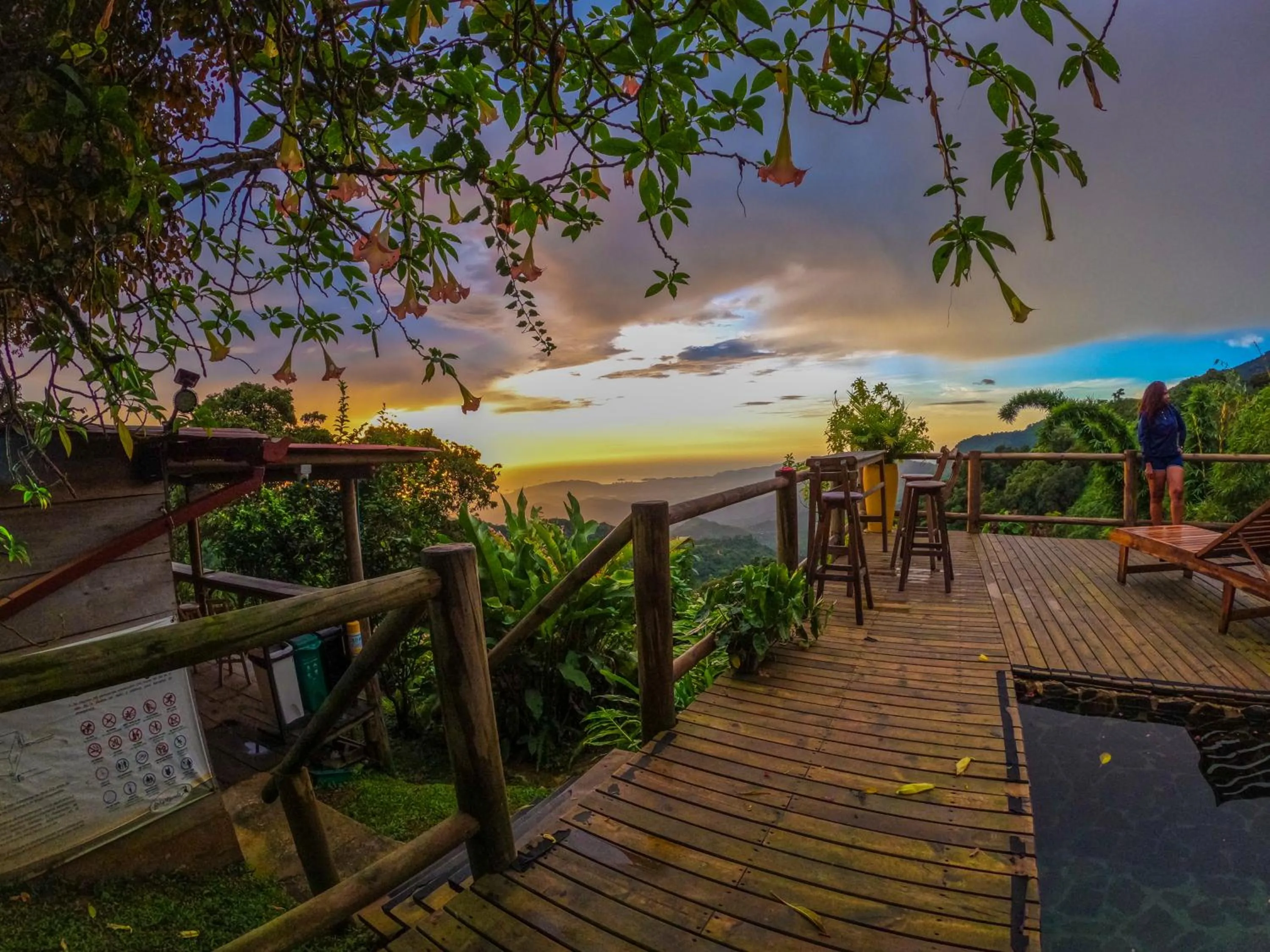 Natural landscape in Loma Nevada Minca Hotel