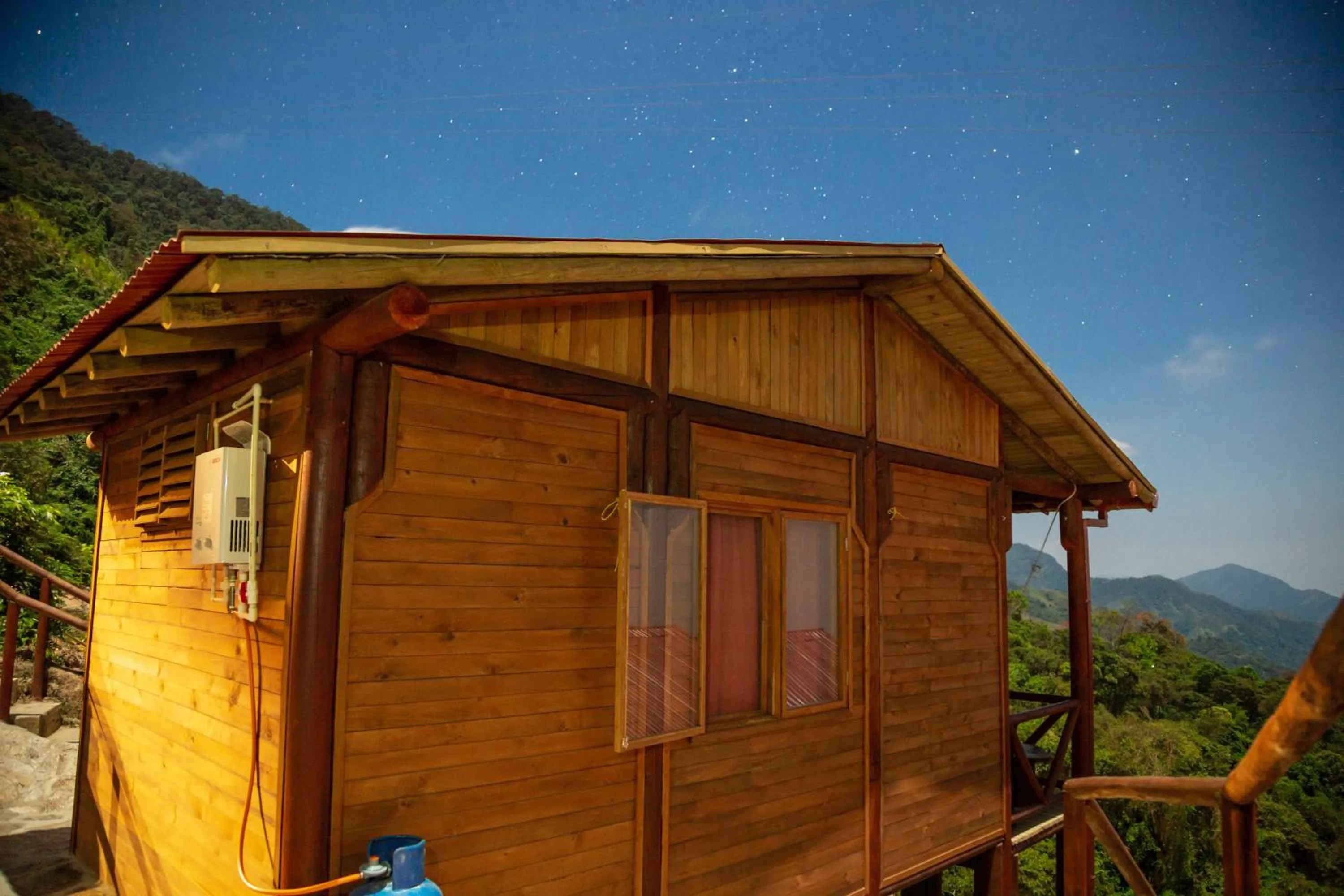 Property building in Loma Nevada Minca Hotel